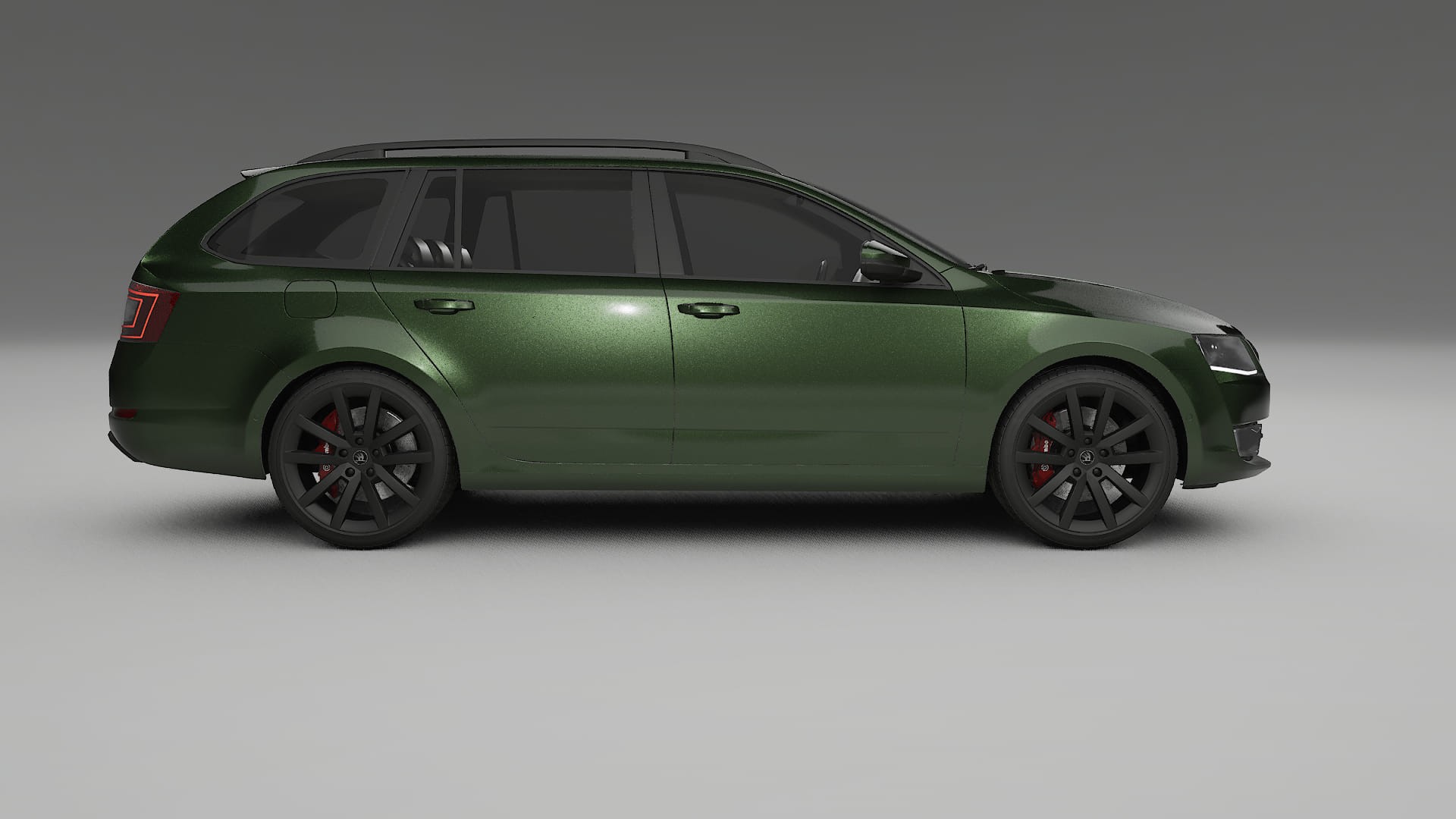 Škoda Octavia combi 5E Film de Protecție pentru Vopsea TPU | LAGOON PPF cu Schimbare de Culoare – Kit Complet Predecupat