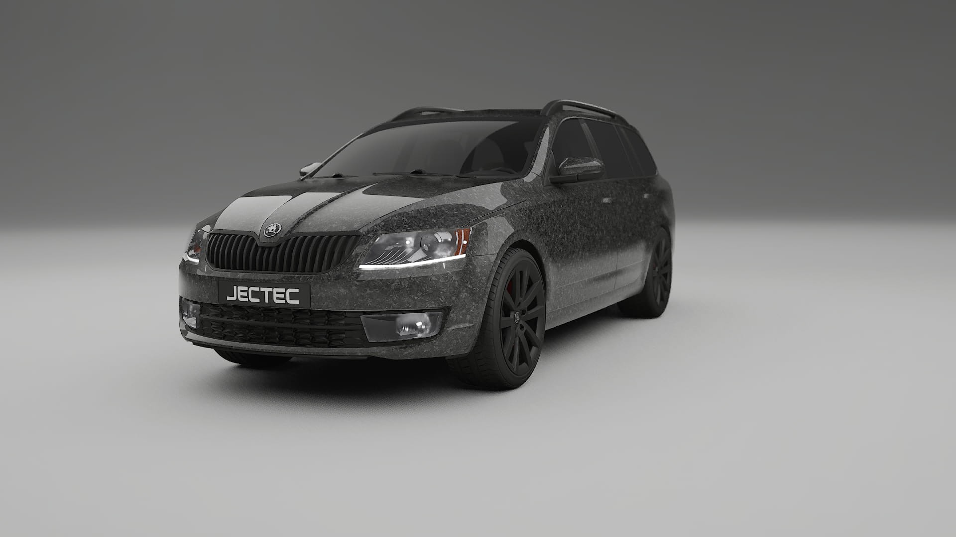 Škoda Octavia combi 5E Film de Protecție pentru Vopsea TPU | FORGED S PPF cu Schimbare de Culoare – Kit Complet Predecupat 2