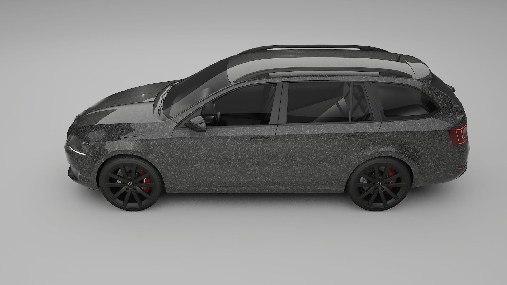 Škoda Octavia combi 5E Film de Protecție pentru Vopsea TPU | FORGED S PPF cu Schimbare de Culoare – Kit Complet Predecupat