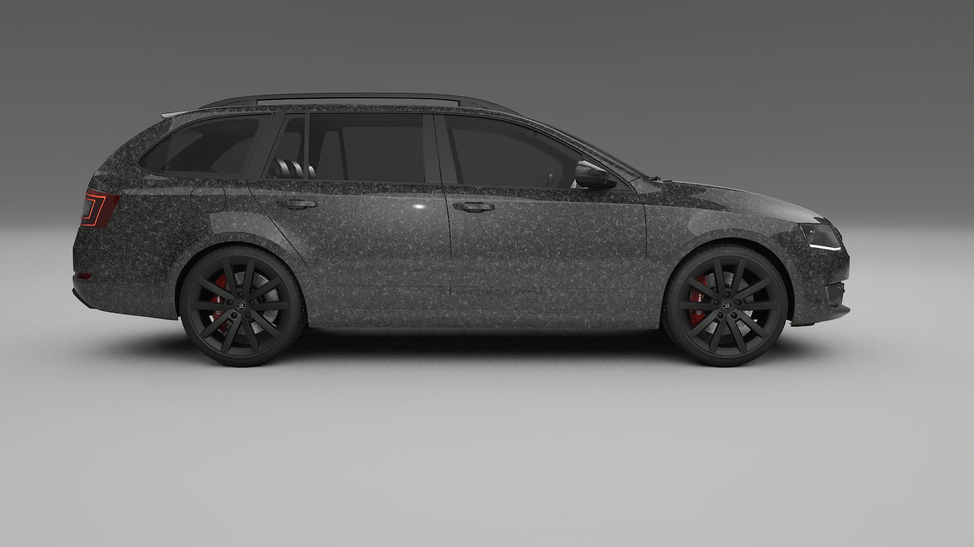 Škoda Octavia combi 5E Film de Protecție pentru Vopsea TPU | FORGED S PPF cu Schimbare de Culoare – Kit Complet Predecupat