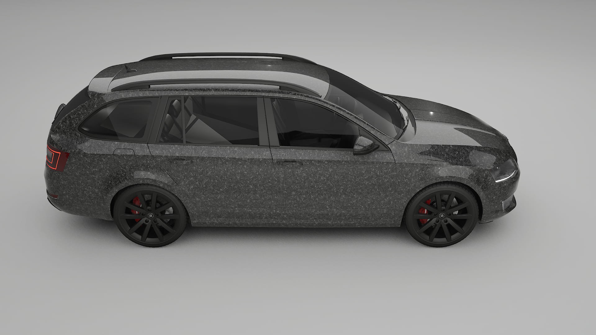 Škoda Octavia combi 5E Film de Protecție pentru Vopsea TPU | FORGED S PPF cu Schimbare de Culoare – Kit Complet Predecupat