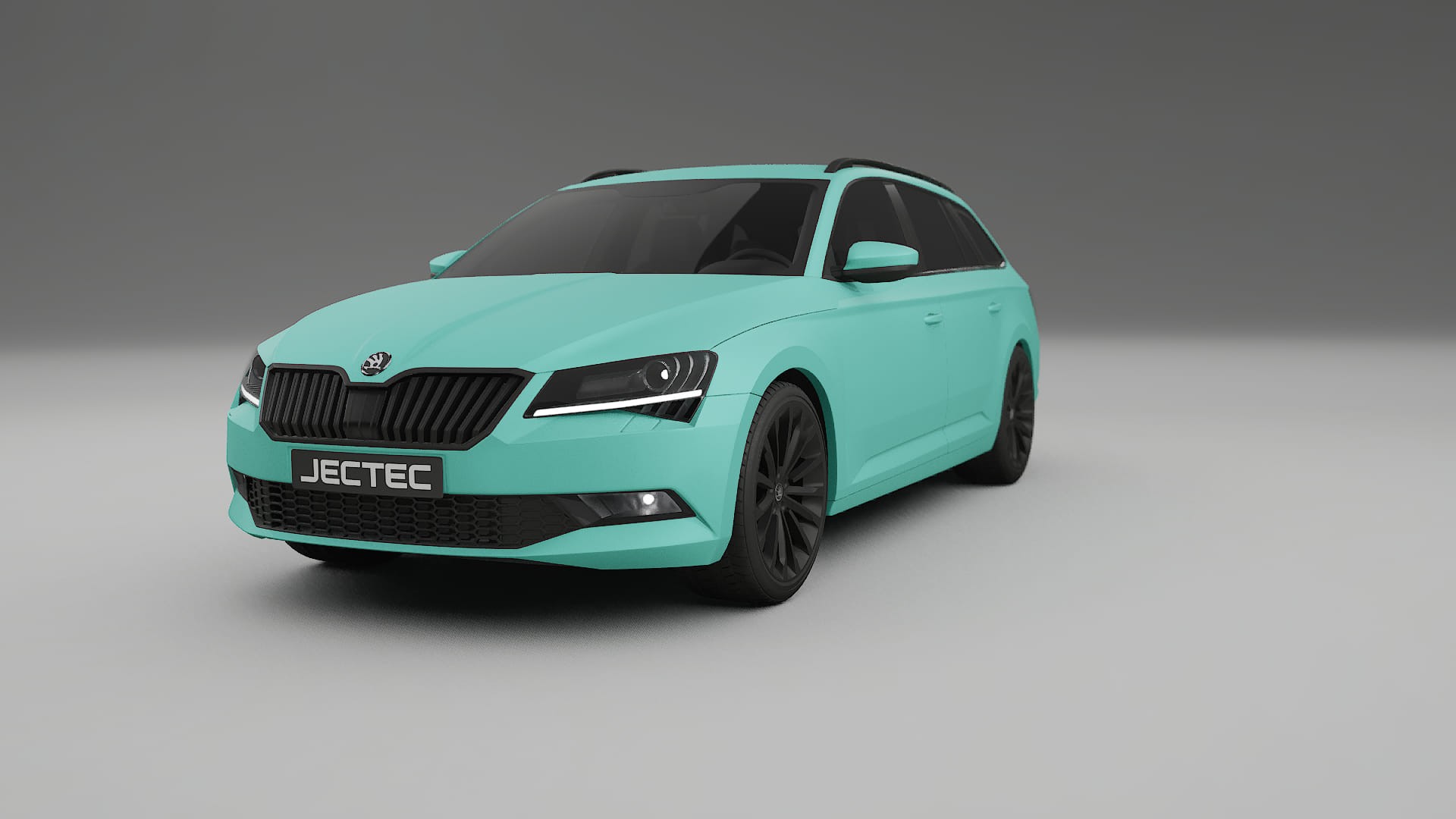 Škoda Superb B8 Film de Protecție pentru Vopsea TPU | FROST PPF cu Schimbare de Culoare – Kit Complet Predecupat