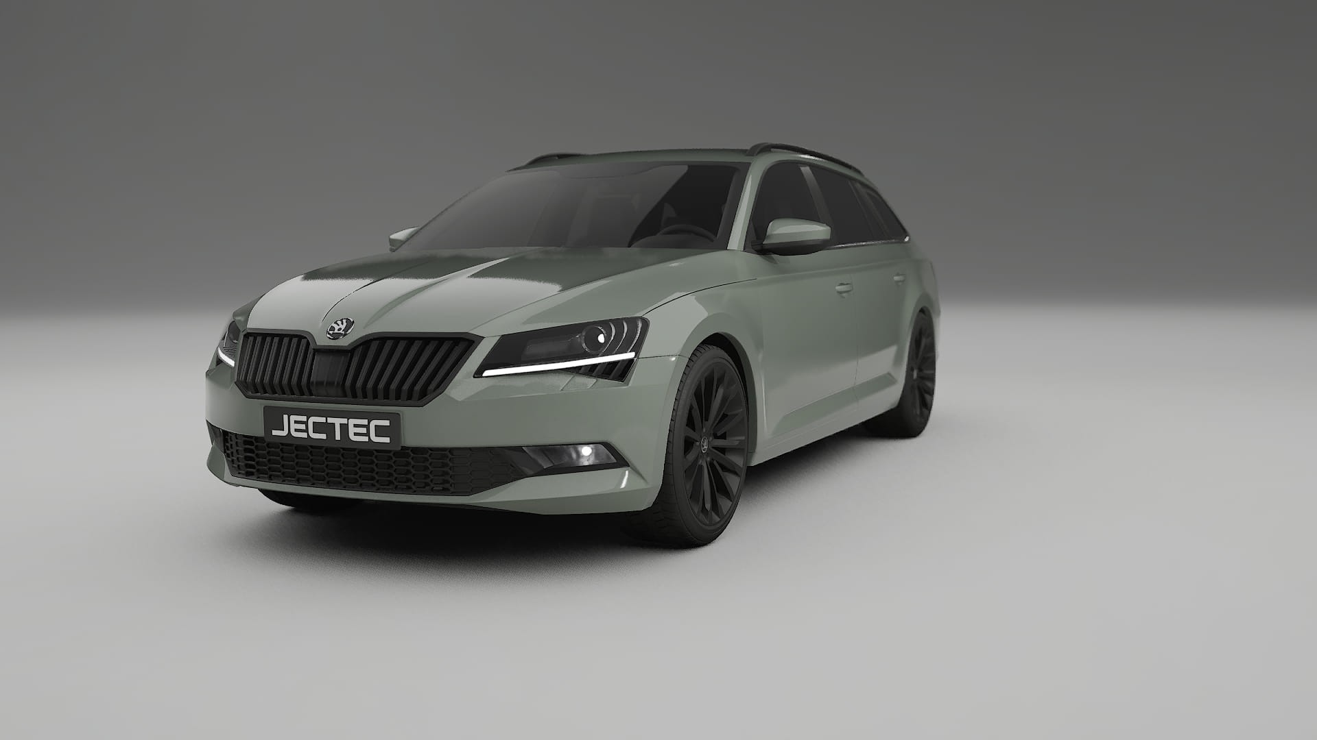 Škoda Superb B8 Film de Protecție pentru Vopsea TPU | SLATE PPF cu Schimbare de Culoare – Kit Complet Predecupat