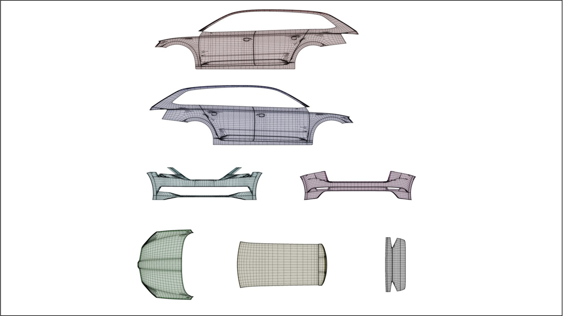 Škoda Superb B8 Film de Protecție pentru Vopsea TPU | SLATE PPF cu Schimbare de Culoare – Kit Complet Predecupat