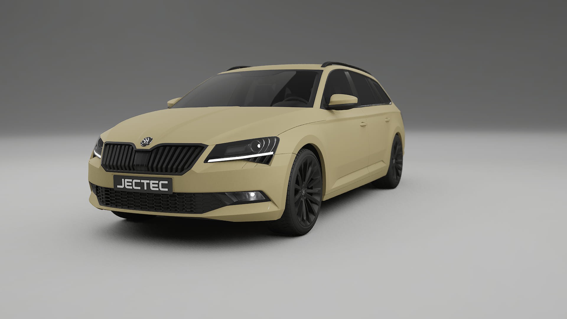Škoda Superb B8 Film de Protecție pentru Vopsea TPU | SAND PPF cu Schimbare de Culoare – Kit Complet Predecupat