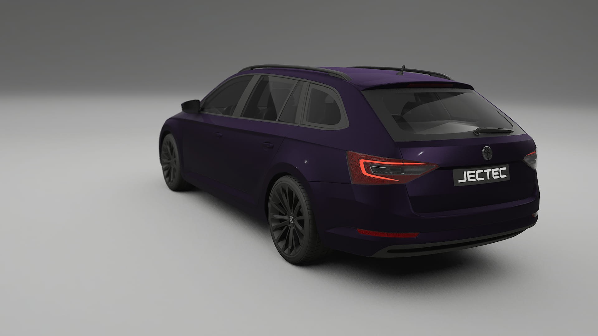 Škoda Superb B8 Film de Protecție pentru Vopsea TPU | VIOLET PPF cu Schimbare de Culoare – Kit Complet Predecupat