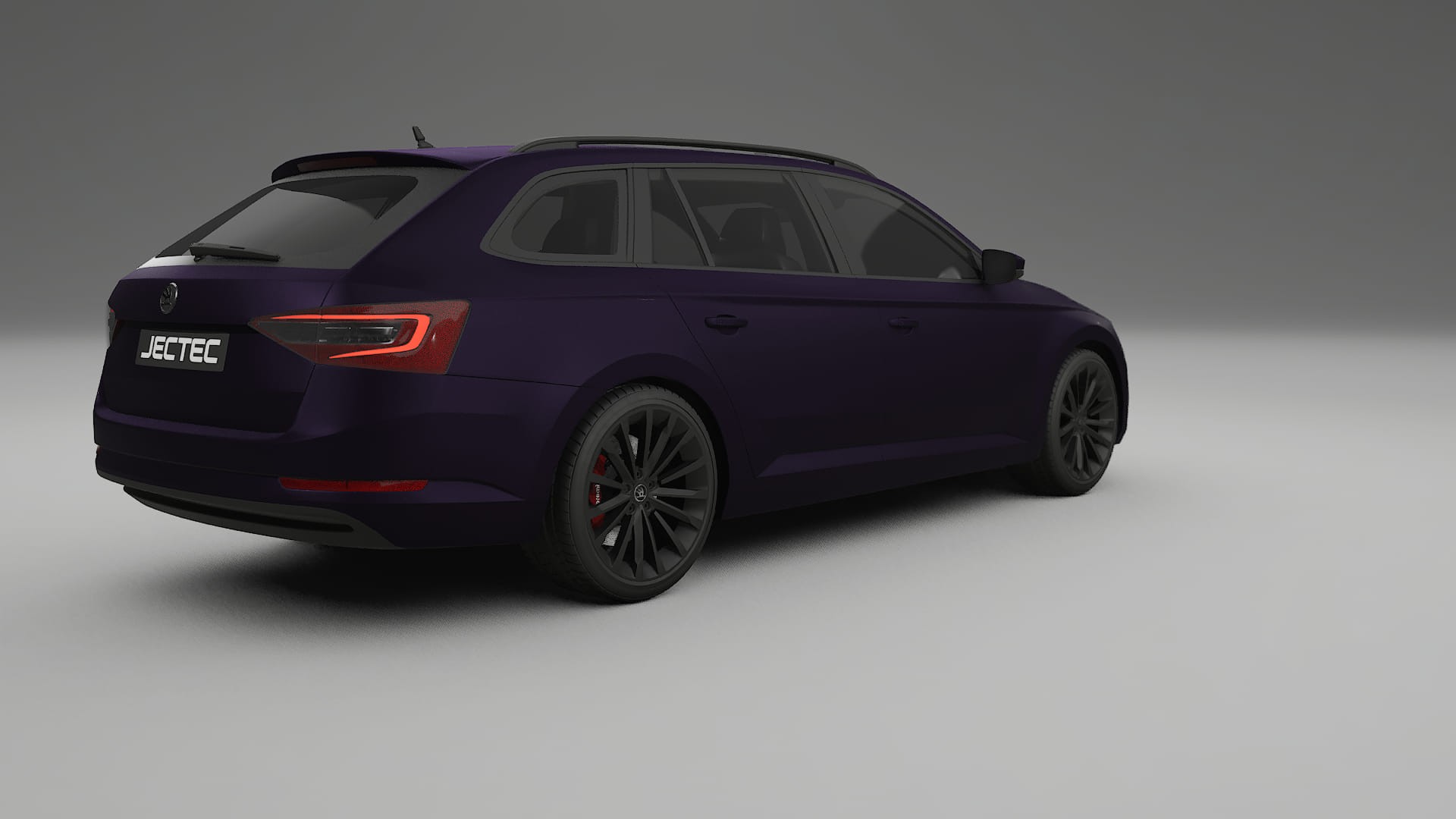 Škoda Superb B8 Film de Protecție pentru Vopsea TPU | VIOLET PPF cu Schimbare de Culoare – Kit Complet Predecupat