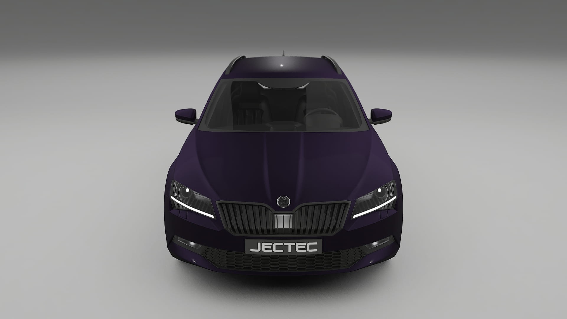 Škoda Superb B8 Film de Protecție pentru Vopsea TPU | VIOLET PPF cu Schimbare de Culoare – Kit Complet Predecupat