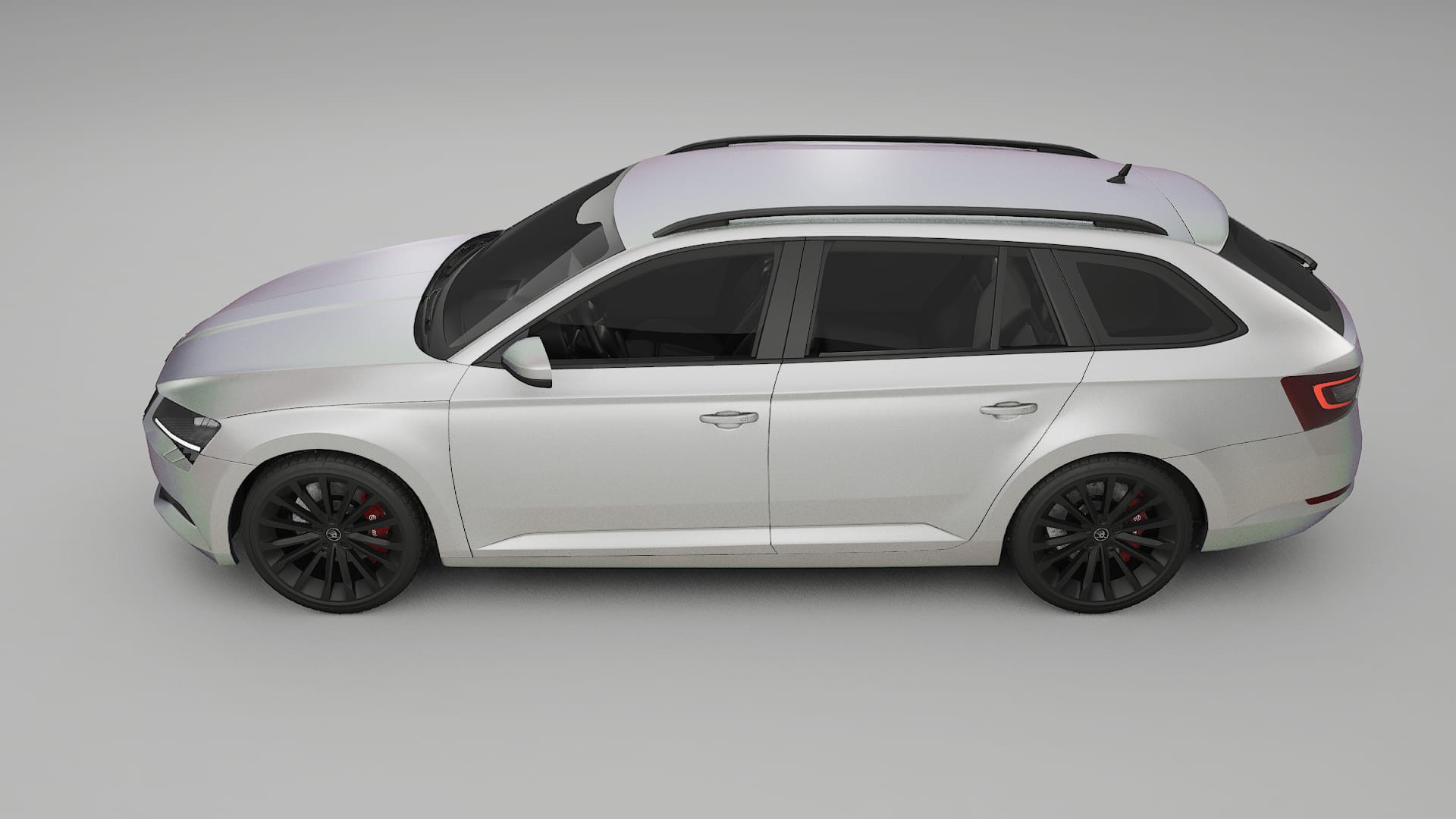 Škoda Superb B8 Film de Protecție pentru Vopsea TPU | NEBULA PPF cu Schimbare de Culoare – Kit Complet Predecupat