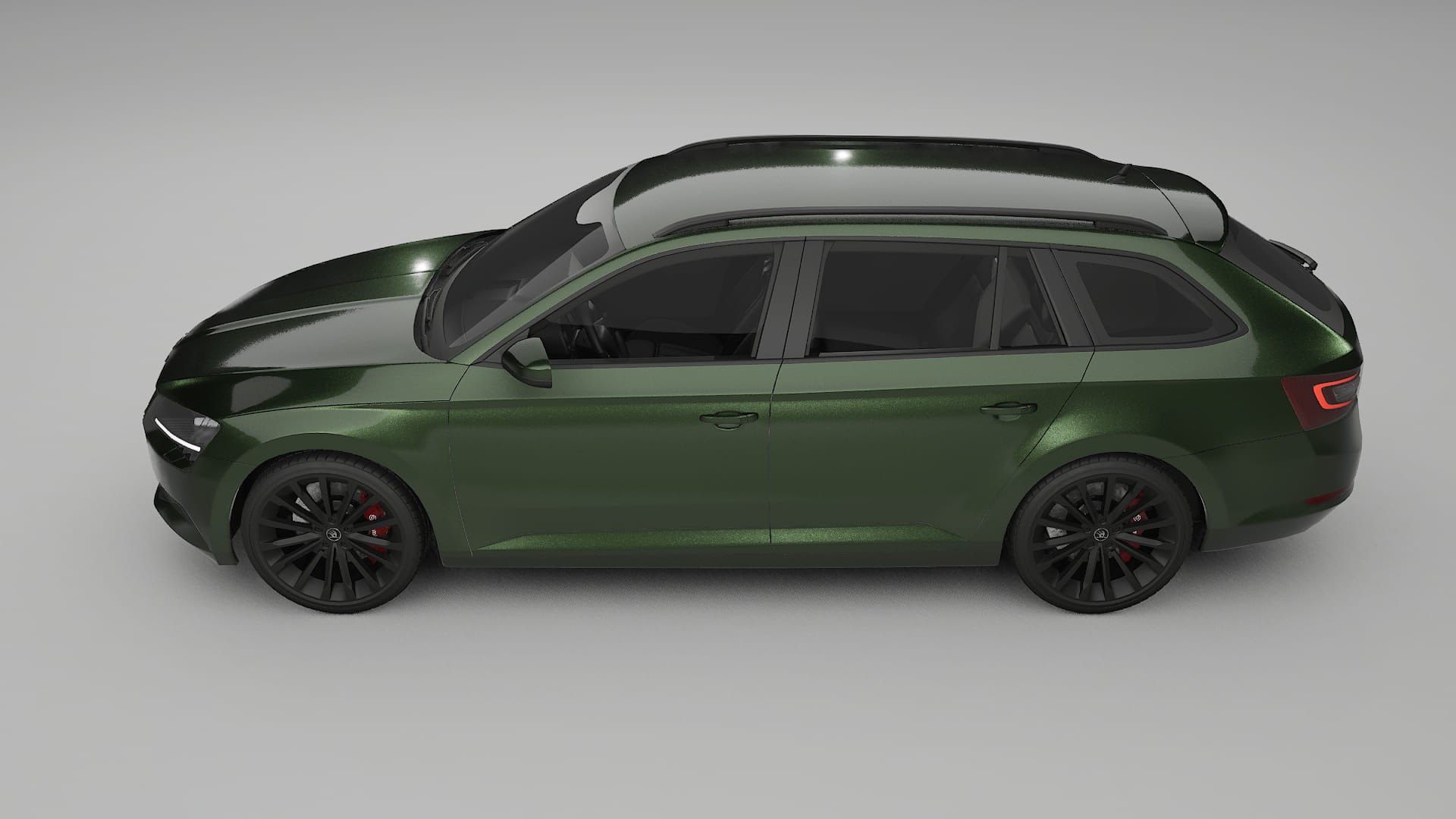 Škoda Superb B8 Film de Protecție pentru Vopsea TPU | LAGOON PPF cu Schimbare de Culoare – Kit Complet Predecupat