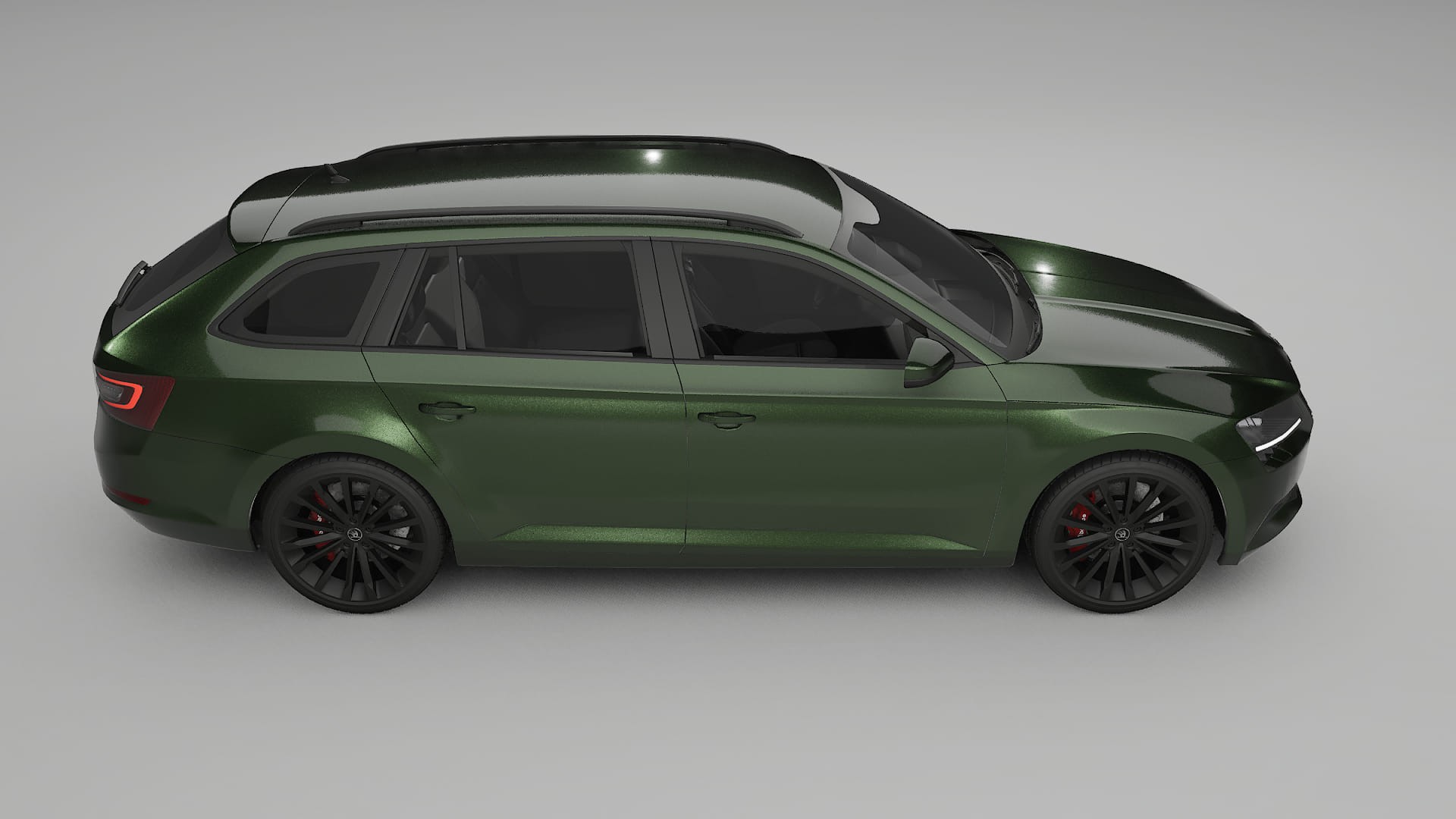 Škoda Superb B8 Film de Protecție pentru Vopsea TPU | LAGOON PPF cu Schimbare de Culoare – Kit Complet Predecupat