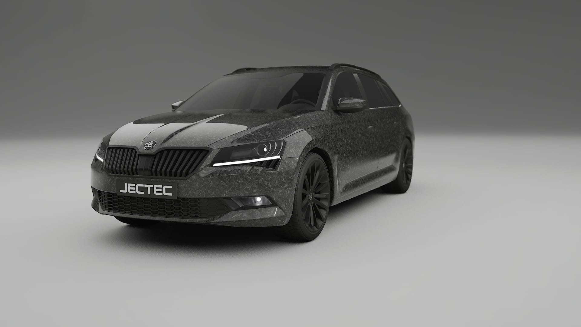 Škoda Superb B8 Film de Protecție pentru Vopsea TPU | FORGED S PPF cu Schimbare de Culoare – Kit Complet Predecupat