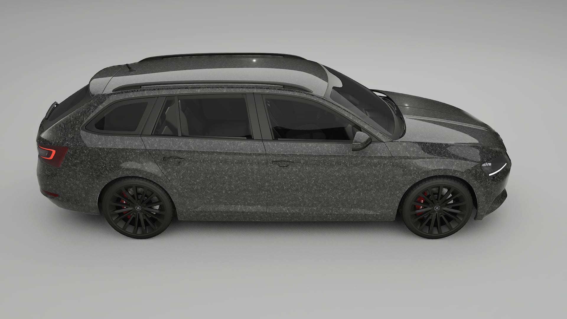 Škoda Superb B8 Film de Protecție pentru Vopsea TPU | FORGED S PPF cu Schimbare de Culoare – Kit Complet Predecupat