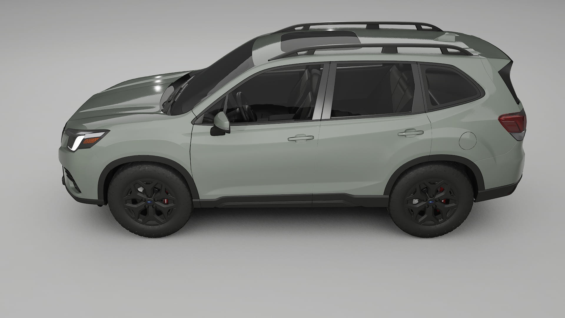 Subaru Forester V SK facelift LCI Film de Protecție pentru Vopsea TPU | SLATE PPF cu Schimbare de Culoare – Kit Complet Prede