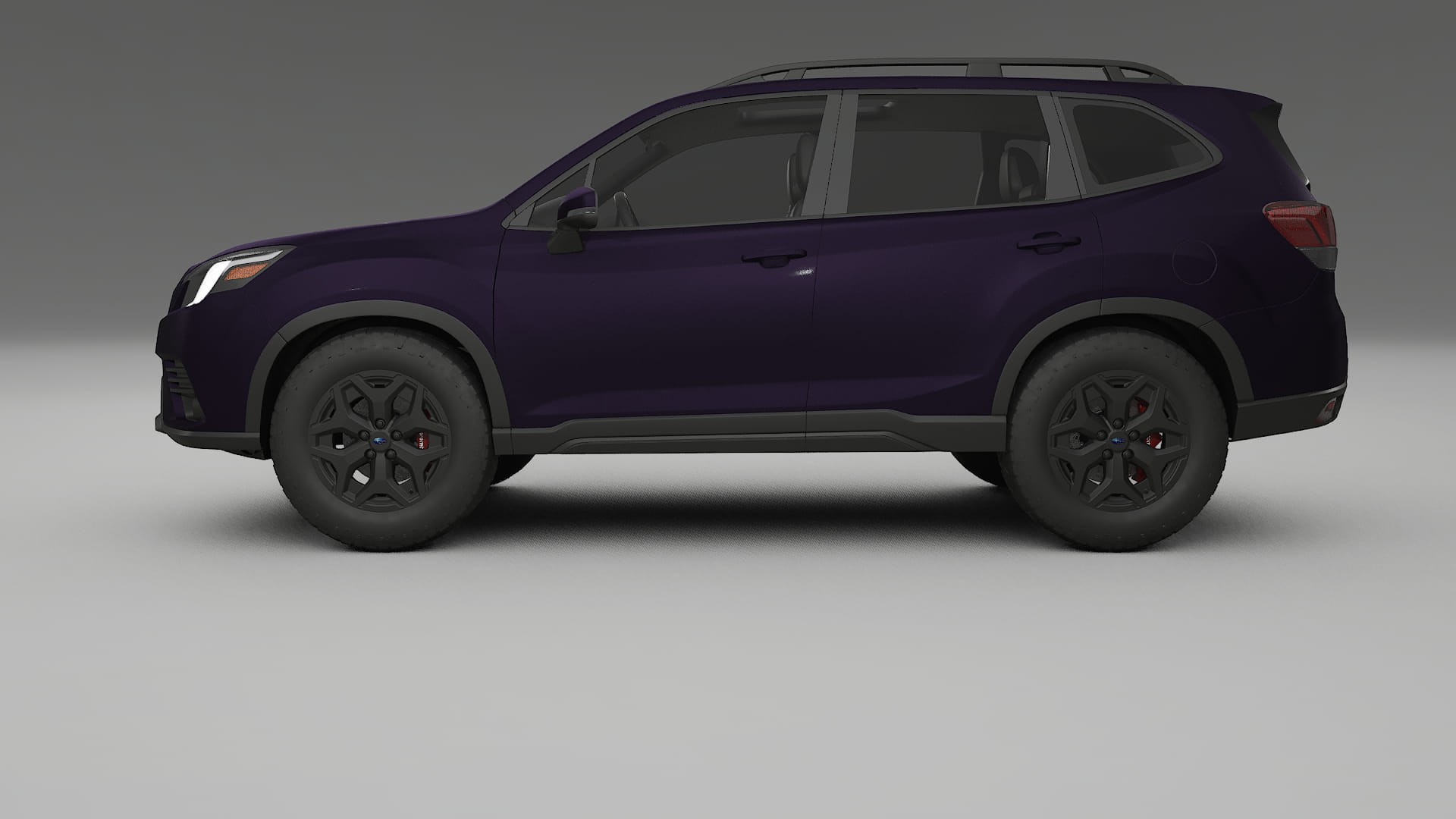 Subaru Forester V SK facelift LCI Film de Protecție pentru Vopsea TPU | VIOLET PPF cu Schimbare de Culoare – Kit Complet Pred