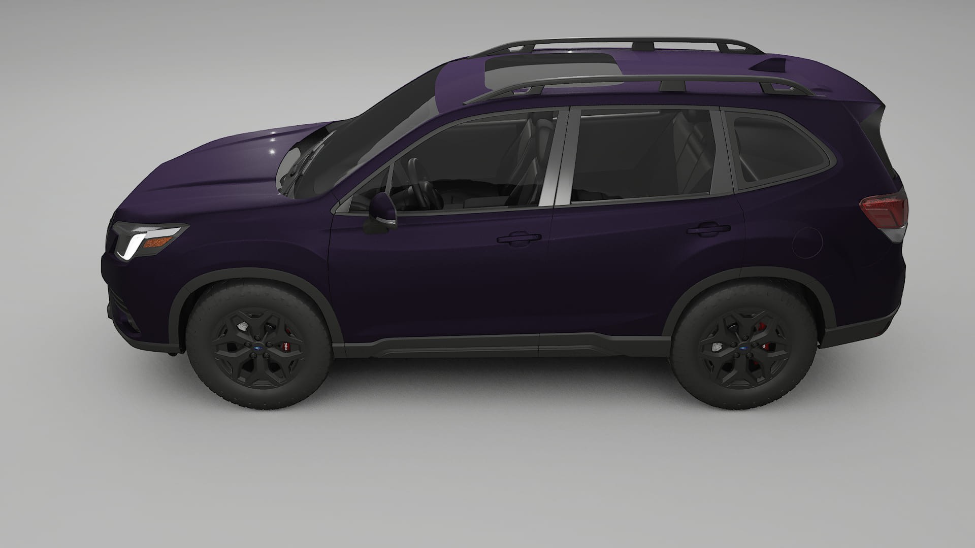 Subaru Forester V SK facelift LCI Film de Protecție pentru Vopsea TPU | VIOLET PPF cu Schimbare de Culoare – Kit Complet Pred