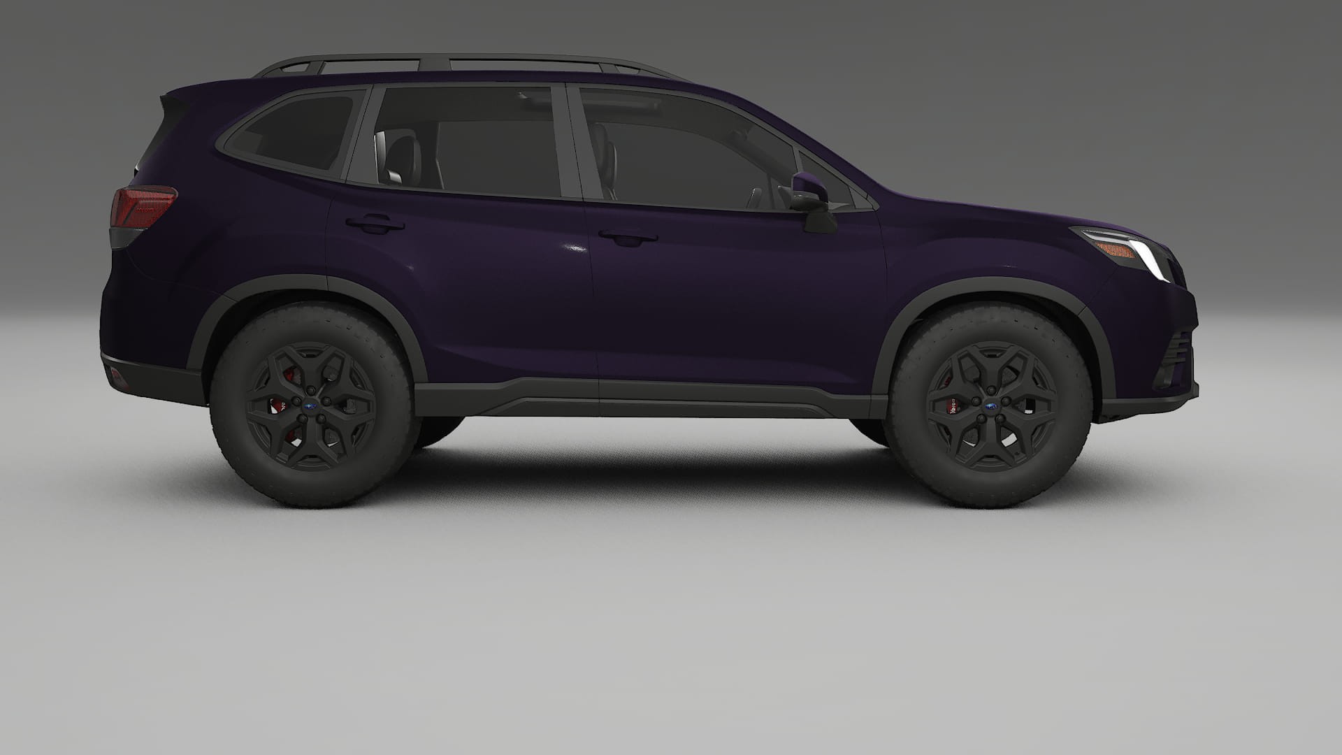 Subaru Forester V SK facelift LCI Film de Protecție pentru Vopsea TPU | VIOLET PPF cu Schimbare de Culoare – Kit Complet Pred