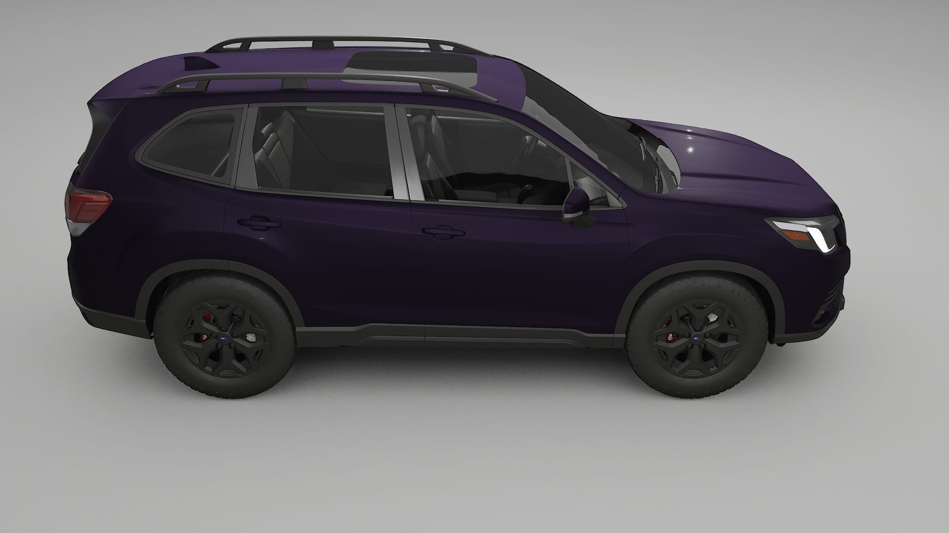 Subaru Forester V SK facelift LCI Film de Protecție pentru Vopsea TPU | VIOLET PPF cu Schimbare de Culoare – Kit Complet Pred