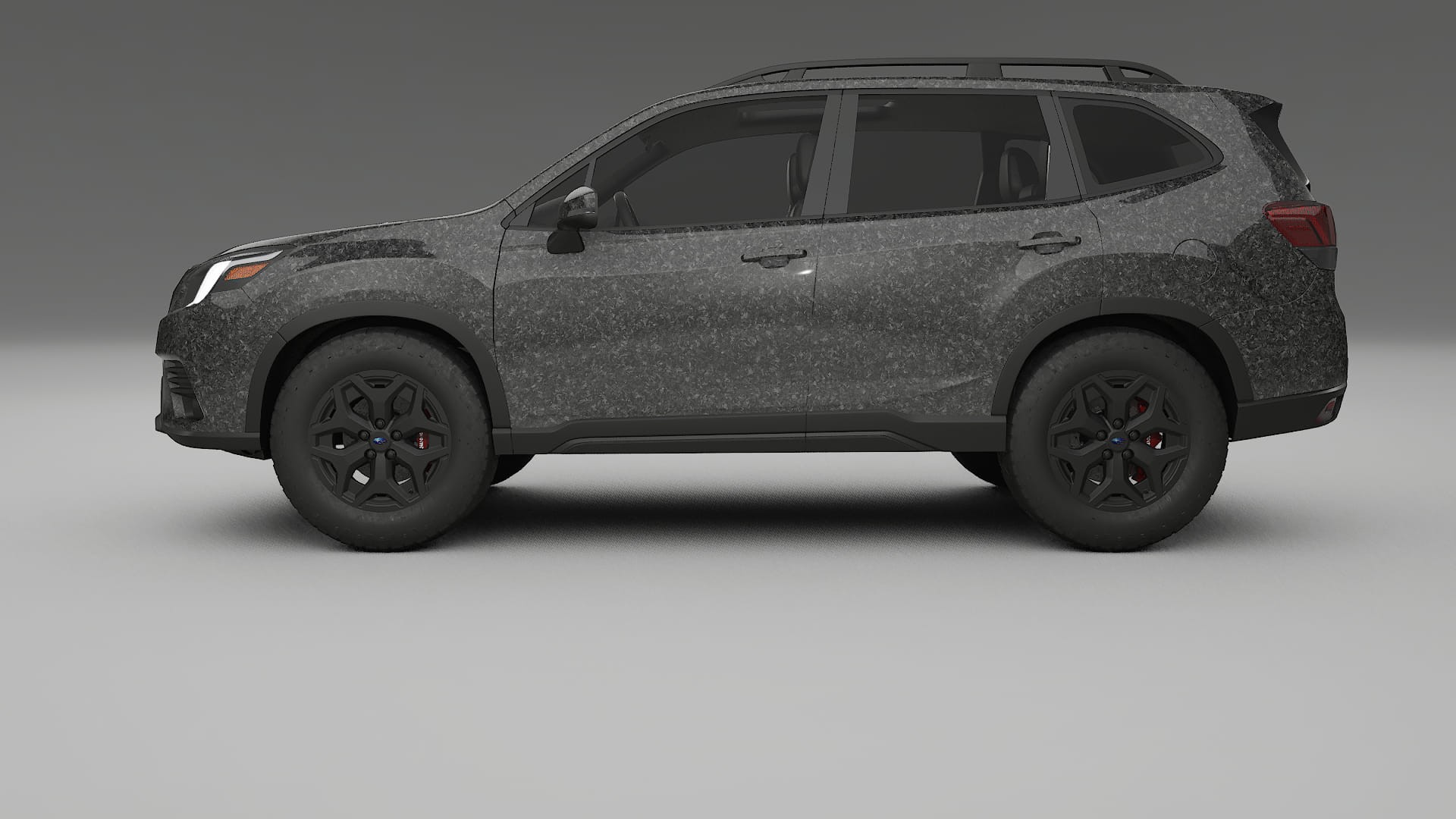 Subaru Forester V SK facelift LCI Film de Protecție pentru Vopsea TPU | FORGED S PPF cu Schimbare de Culoare – Kit Complet Pr