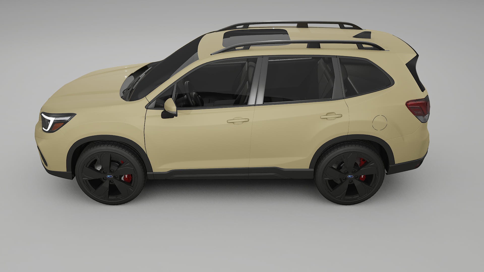 Subaru Forester V SK prefacelift pre LCI Film de Protecție pentru Vopsea TPU | SAND PPF cu Schimbare de Culoare – Kit Complet