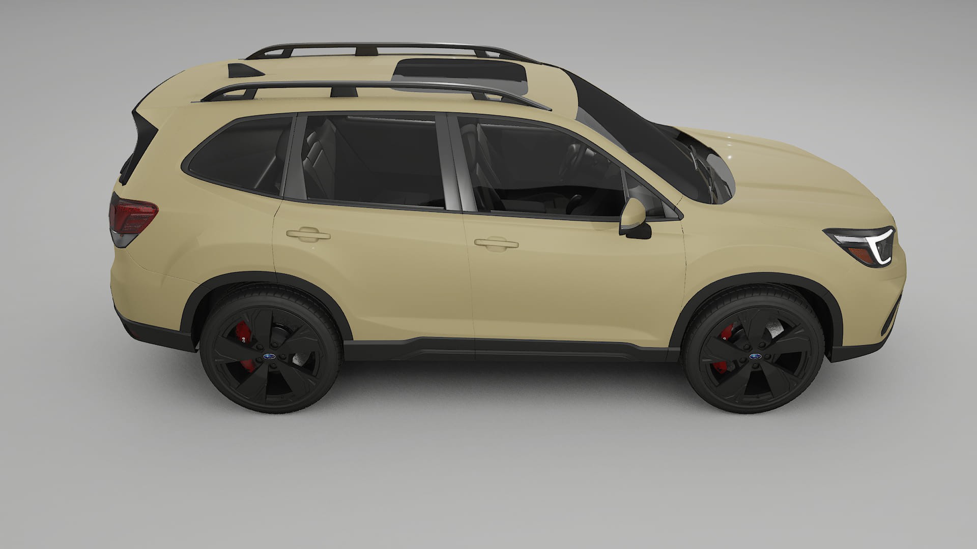 Subaru Forester V SK prefacelift pre LCI Film de Protecție pentru Vopsea TPU | SAND PPF cu Schimbare de Culoare – Kit Complet