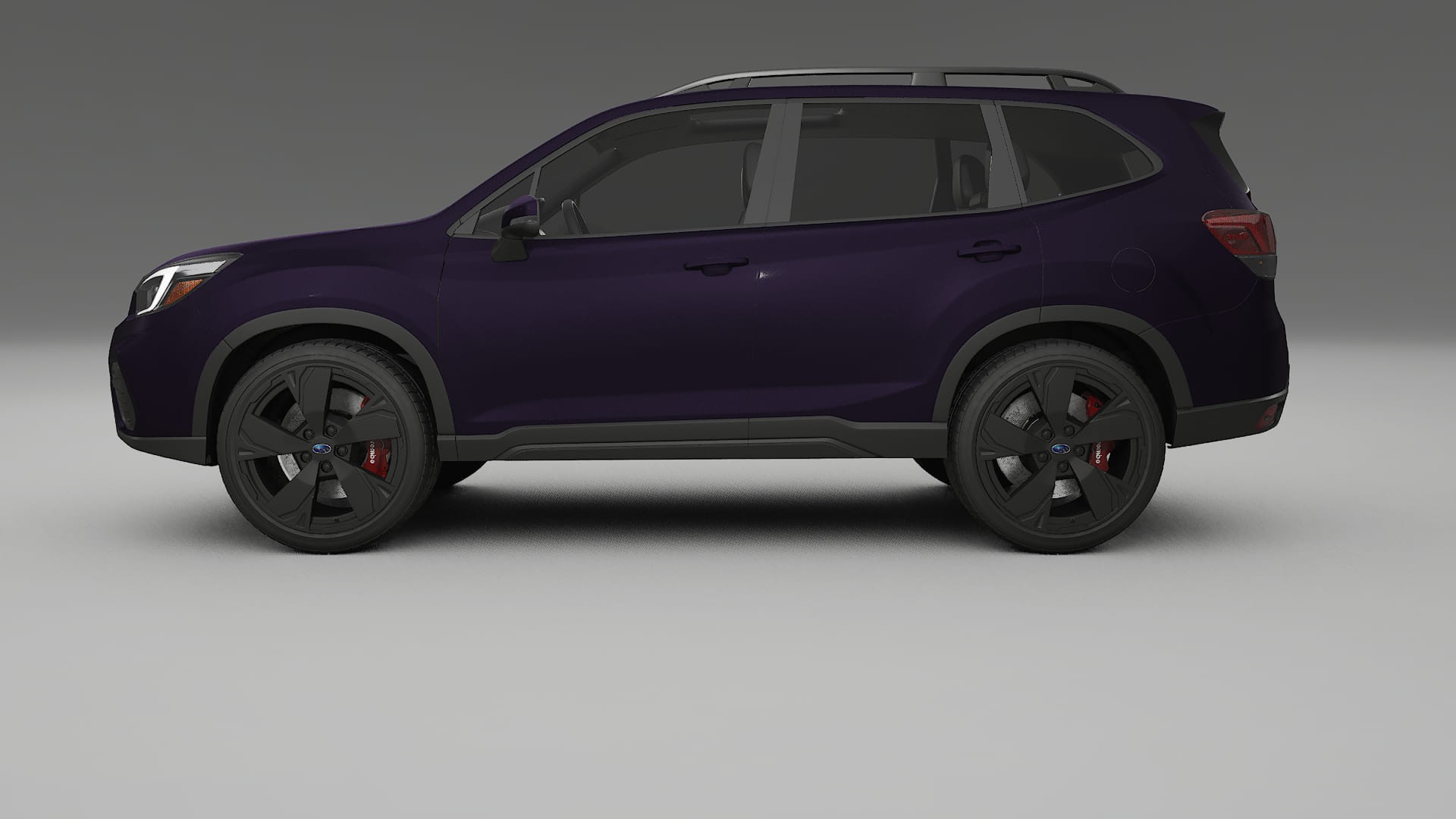 Subaru Forester V SK prefacelift pre LCI Film de Protecție pentru Vopsea TPU | VIOLET PPF cu Schimbare de Culoare – Kit Compl