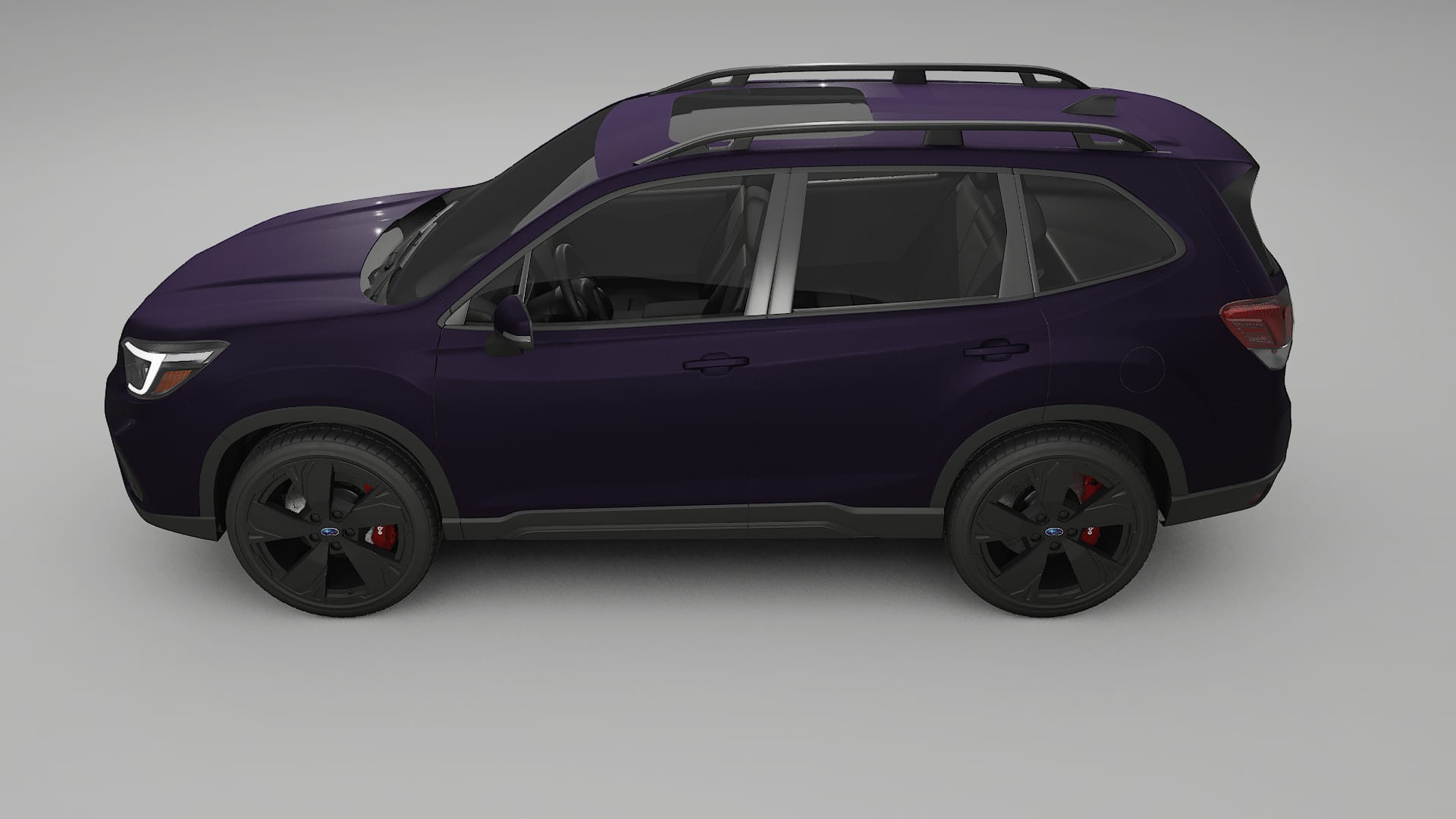 Subaru Forester V SK prefacelift pre LCI Film de Protecție pentru Vopsea TPU | VIOLET PPF cu Schimbare de Culoare – Kit Compl