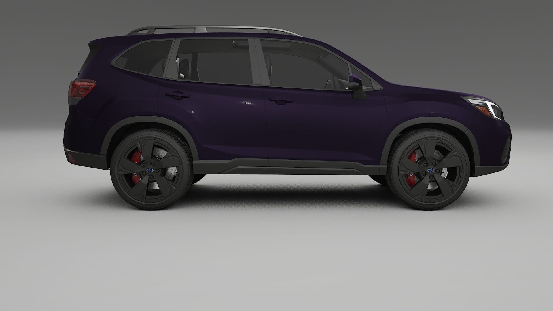 Subaru Forester V SK prefacelift pre LCI Film de Protecție pentru Vopsea TPU | VIOLET PPF cu Schimbare de Culoare – Kit Compl