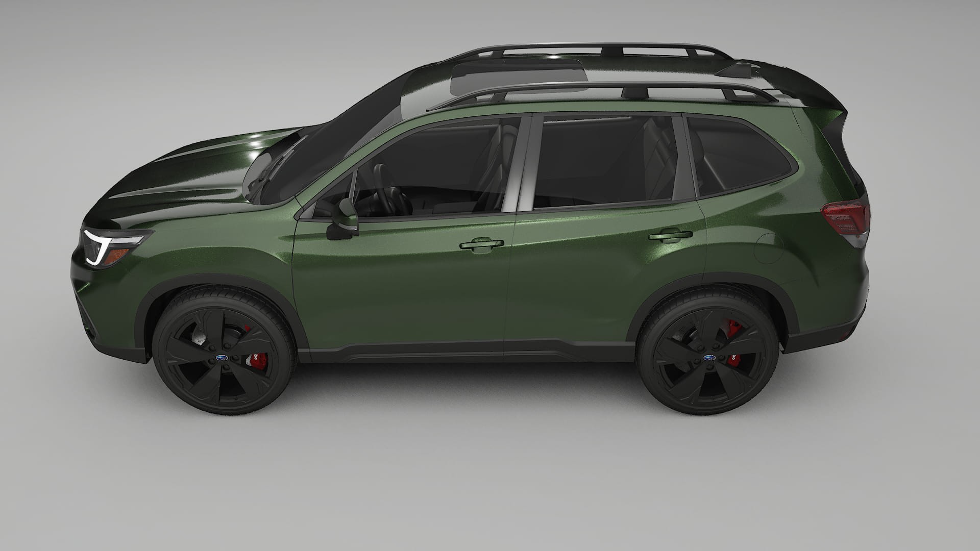 Subaru Forester V SK prefacelift pre LCI Film de Protecție pentru Vopsea TPU | LAGOON PPF cu Schimbare de Culoare – Kit Compl