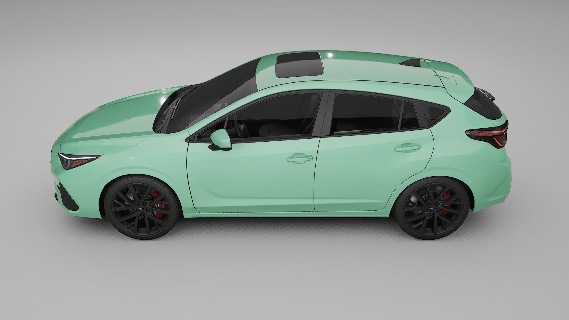 Subaru Impreza GU Film de Protecție pentru Vopsea TPU | DUSTY PPF cu Schimbare de Culoare – Kit Complet Predecupat