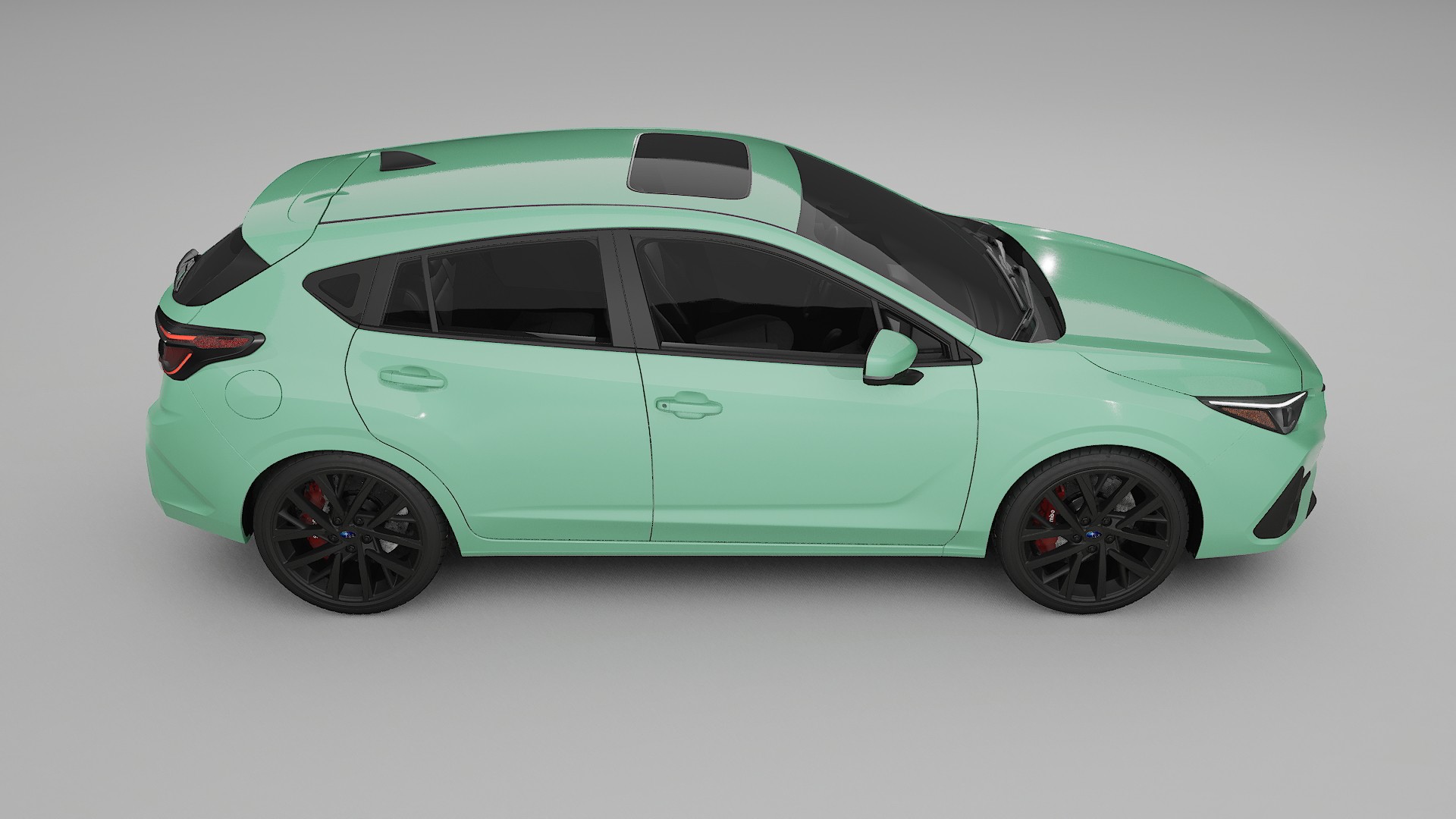 Subaru Impreza GU Film de Protecție pentru Vopsea TPU | DUSTY PPF cu Schimbare de Culoare – Kit Complet Predecupat