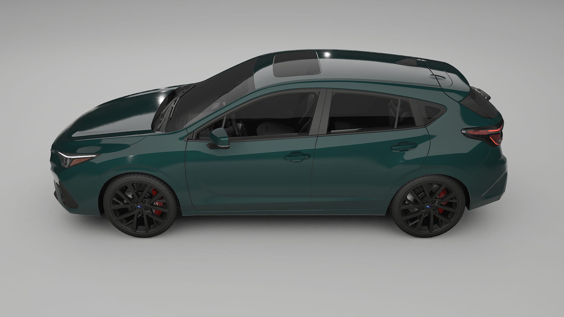 Subaru Impreza GU Film de Protecție pentru Vopsea TPU | INFERNO PPF cu Schimbare de Culoare – Kit Complet Predecupat