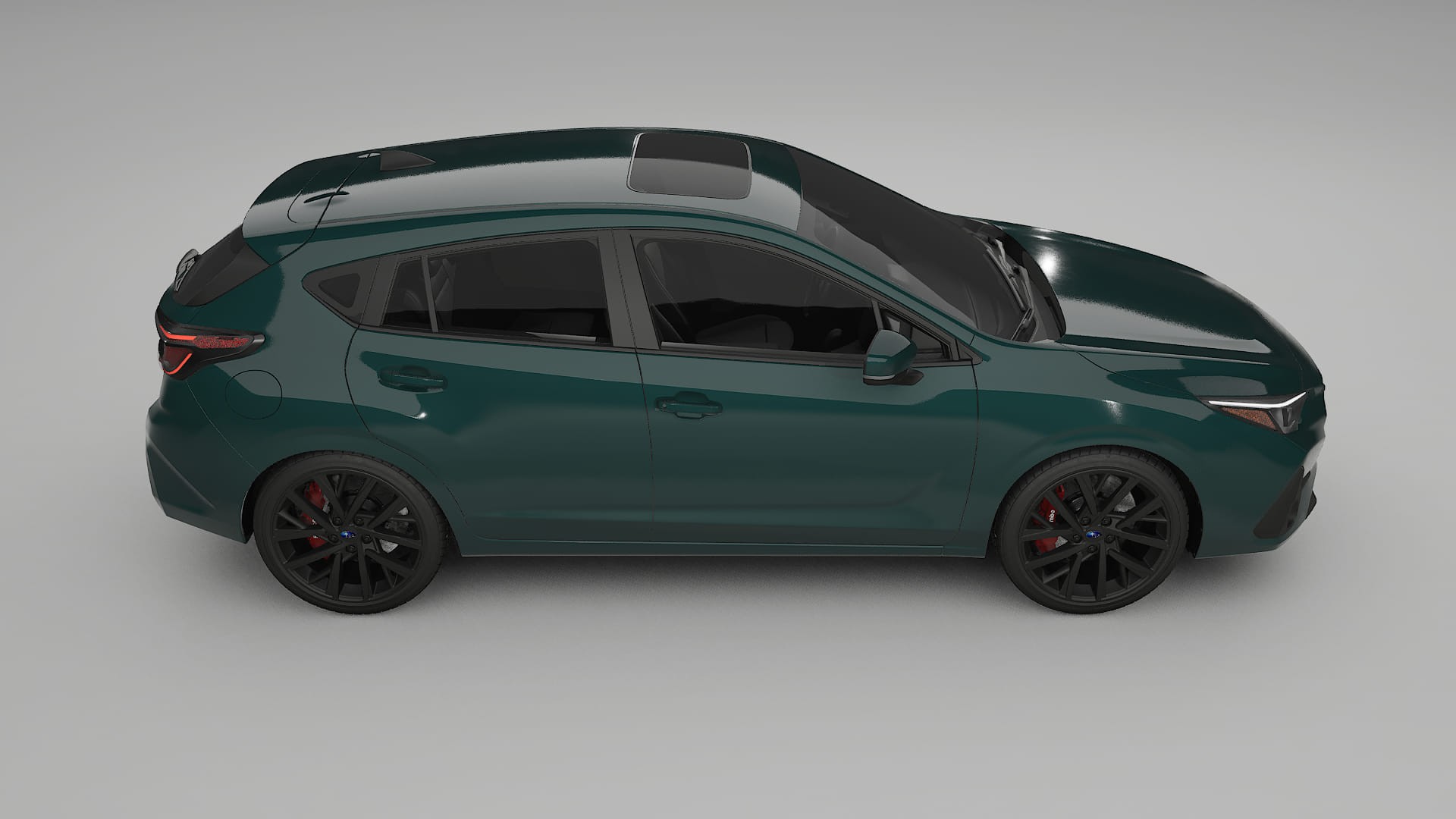 Subaru Impreza GU Film de Protecție pentru Vopsea TPU | INFERNO PPF cu Schimbare de Culoare – Kit Complet Predecupat