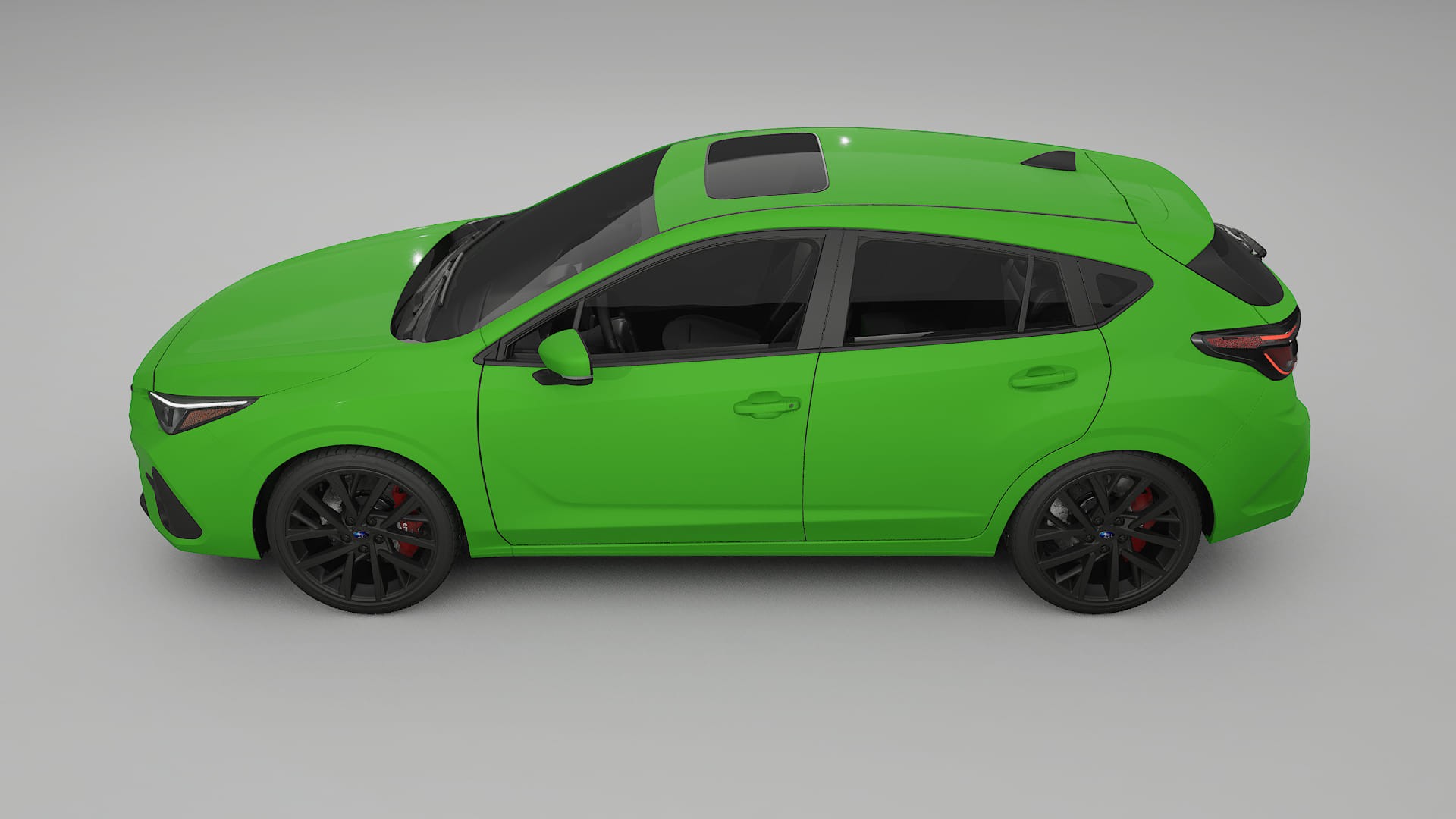 Subaru Impreza GU Film de Protecție pentru Vopsea TPU | VENOM PPF cu Schimbare de Culoare – Kit Complet Predecupat