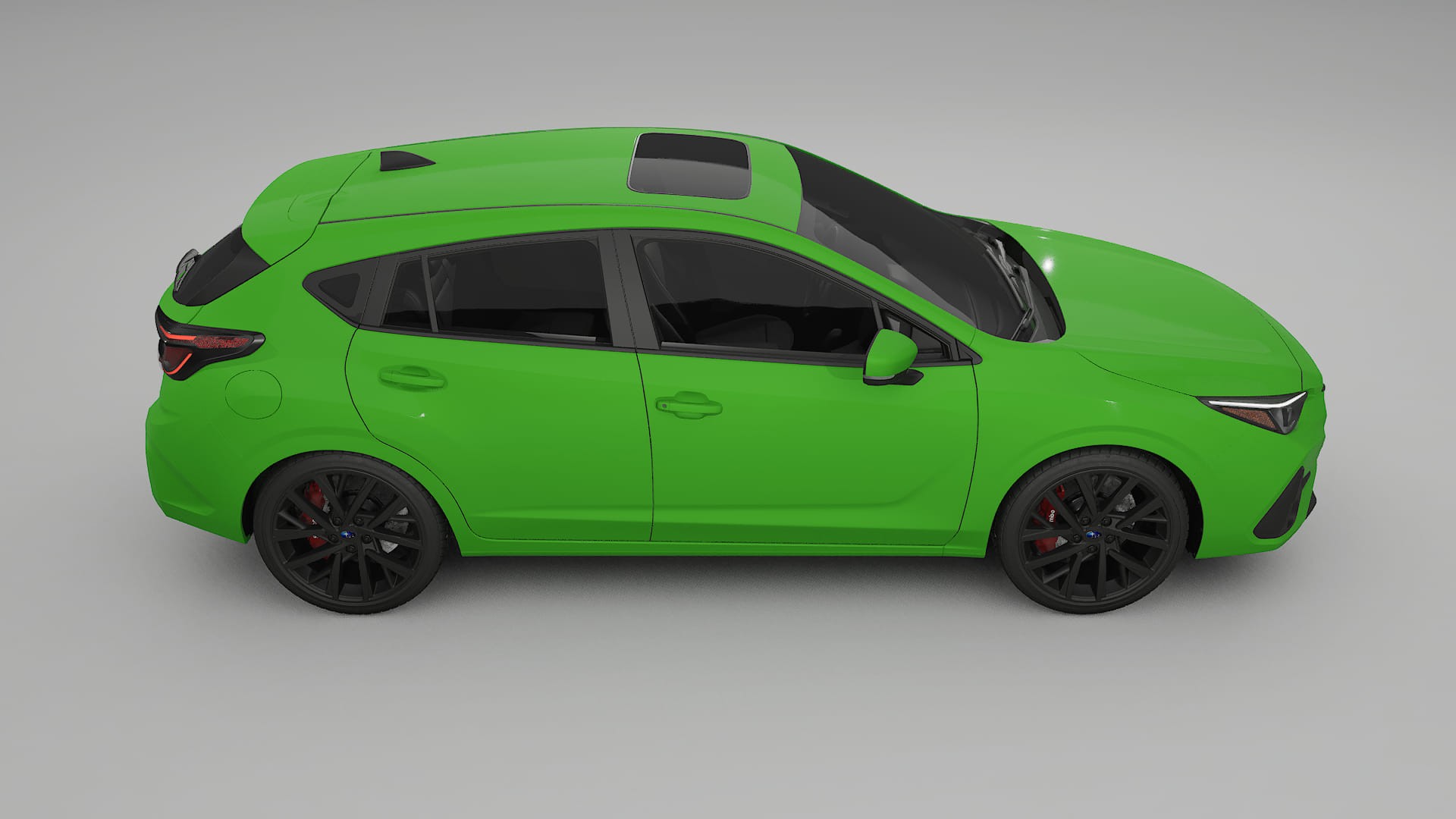 Subaru Impreza GU Film de Protecție pentru Vopsea TPU | VENOM PPF cu Schimbare de Culoare – Kit Complet Predecupat