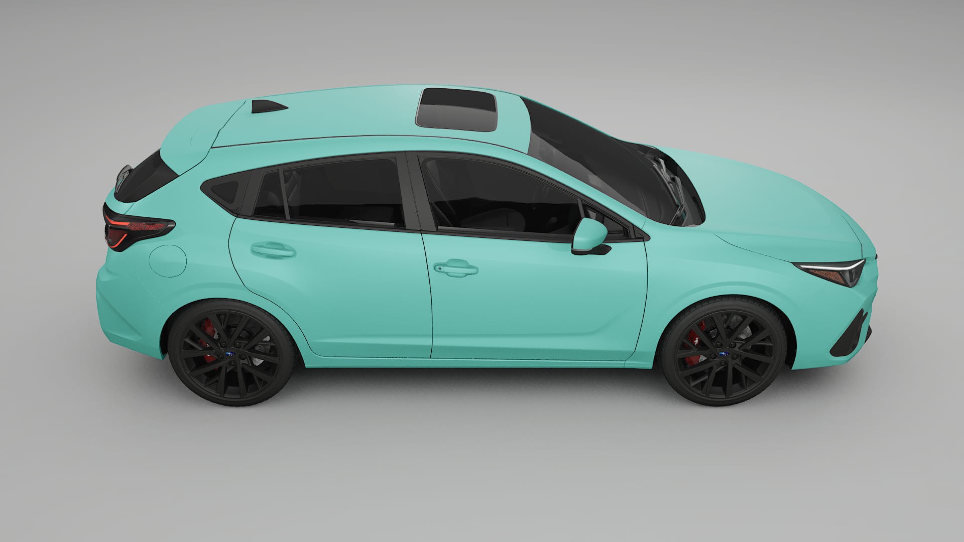 Subaru Impreza GU Film de Protecție pentru Vopsea TPU | FROST PPF cu Schimbare de Culoare – Kit Complet Predecupat