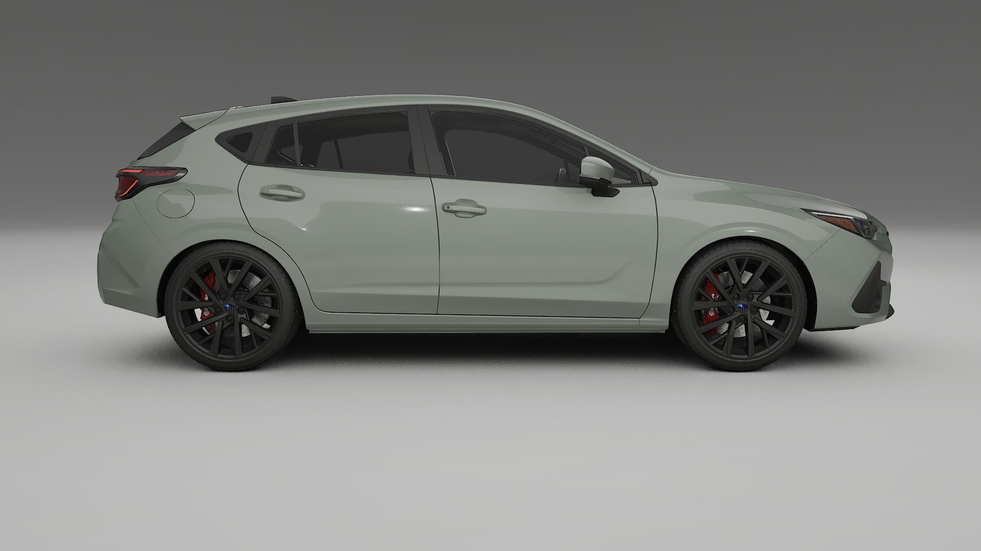 Subaru Impreza GU Film de Protecție pentru Vopsea TPU | SLATE PPF cu Schimbare de Culoare – Kit Complet Predecupat