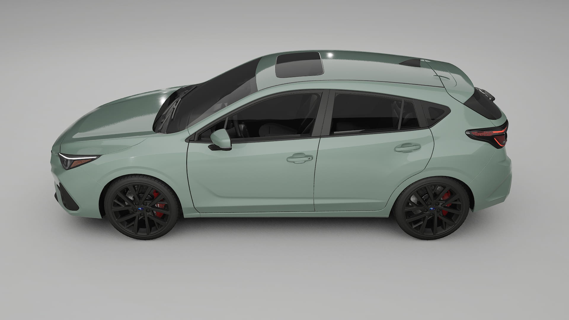 Subaru Impreza GU Film de Protecție pentru Vopsea TPU | CINDER PPF cu Schimbare de Culoare – Kit Complet Predecupat