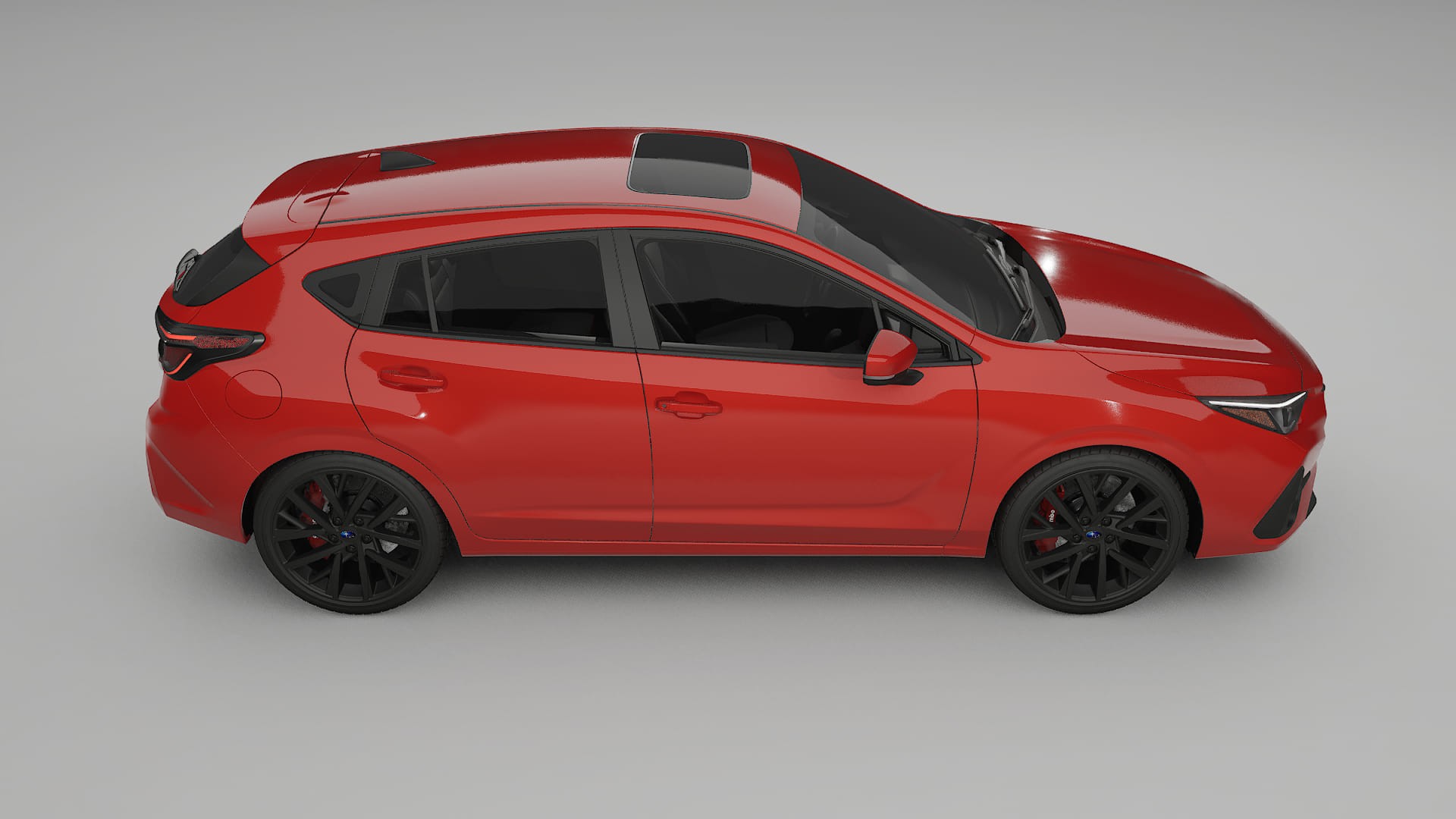 Subaru Impreza GU Film de Protecție pentru Vopsea TPU | BLAZE PPF cu Schimbare de Culoare – Kit Complet Predecupat