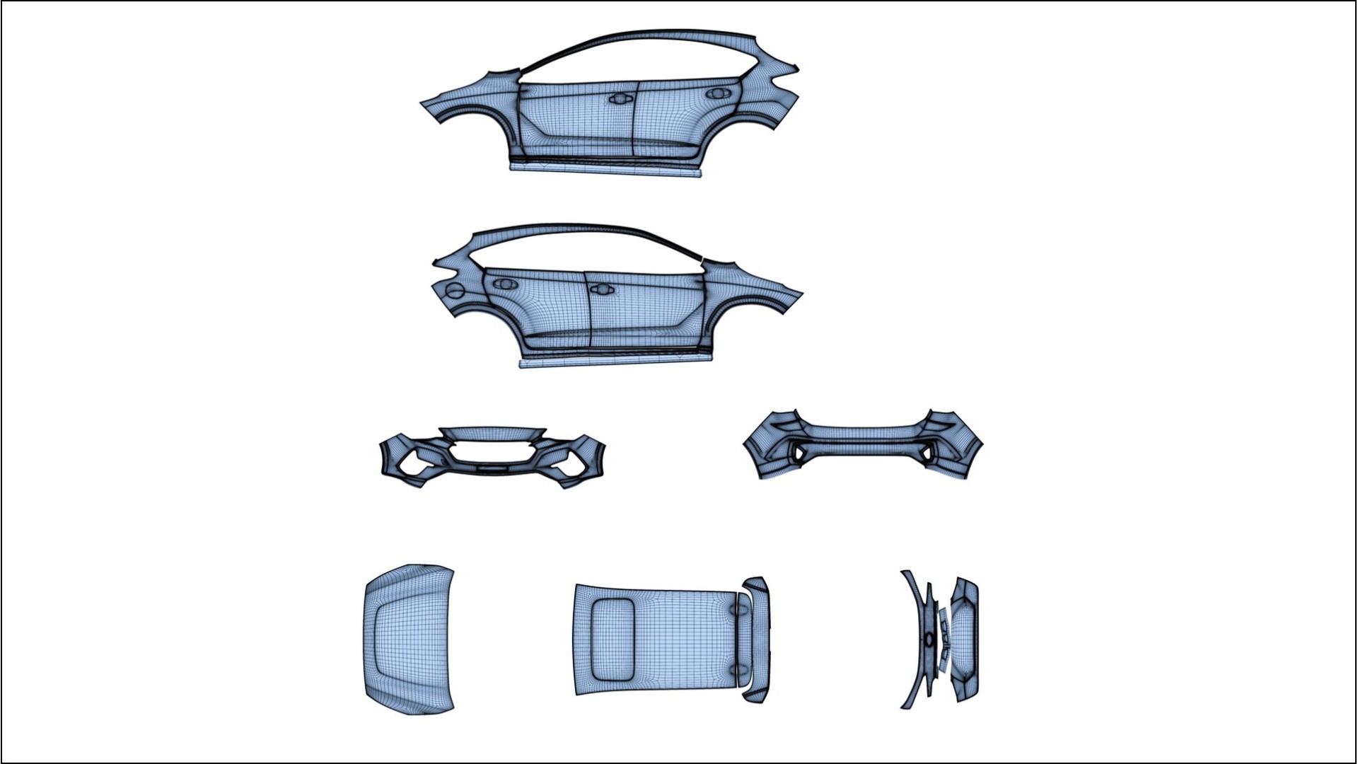 Subaru Impreza GU Film de Protecție pentru Vopsea TPU | ROCKET PPF cu Schimbare de Culoare – Kit Complet Predecupat 2