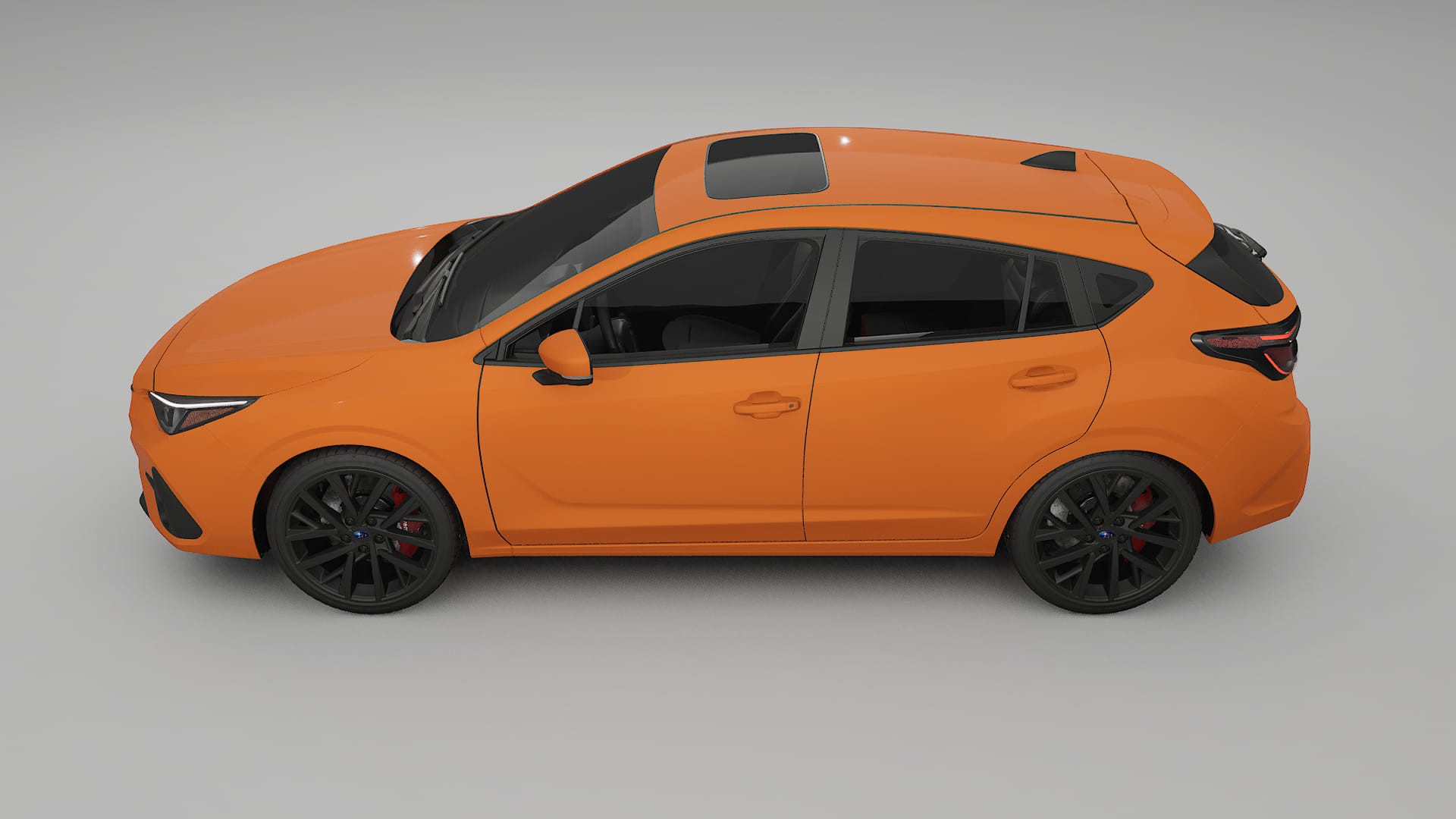 Subaru Impreza GU Film de Protecție pentru Vopsea TPU | ROCKET PPF cu Schimbare de Culoare – Kit Complet Predecupat