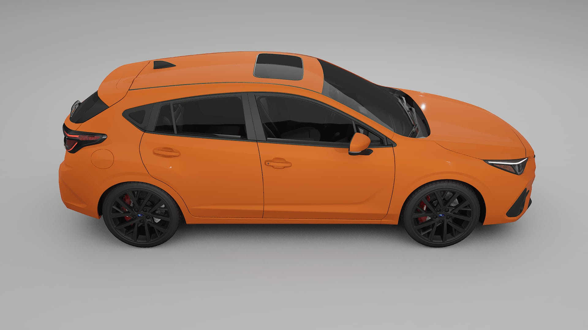 Subaru Impreza GU Film de Protecție pentru Vopsea TPU | ROCKET PPF cu Schimbare de Culoare – Kit Complet Predecupat