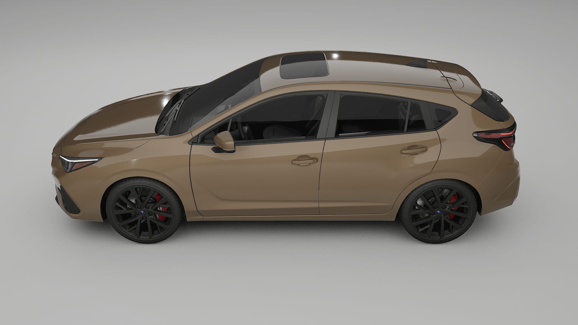 Subaru Impreza GU Film de Protecție pentru Vopsea TPU | SAHARA PPF cu Schimbare de Culoare – Kit Complet Predecupat