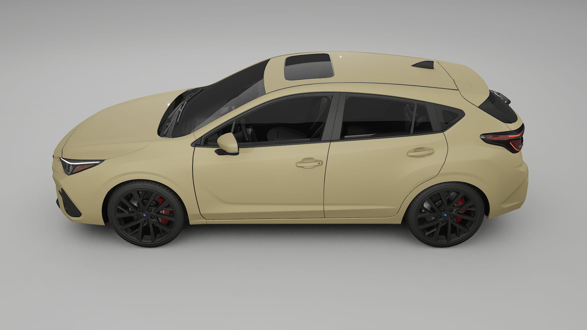 Subaru Impreza GU Film de Protecție pentru Vopsea TPU | SAND PPF cu Schimbare de Culoare – Kit Complet Predecupat