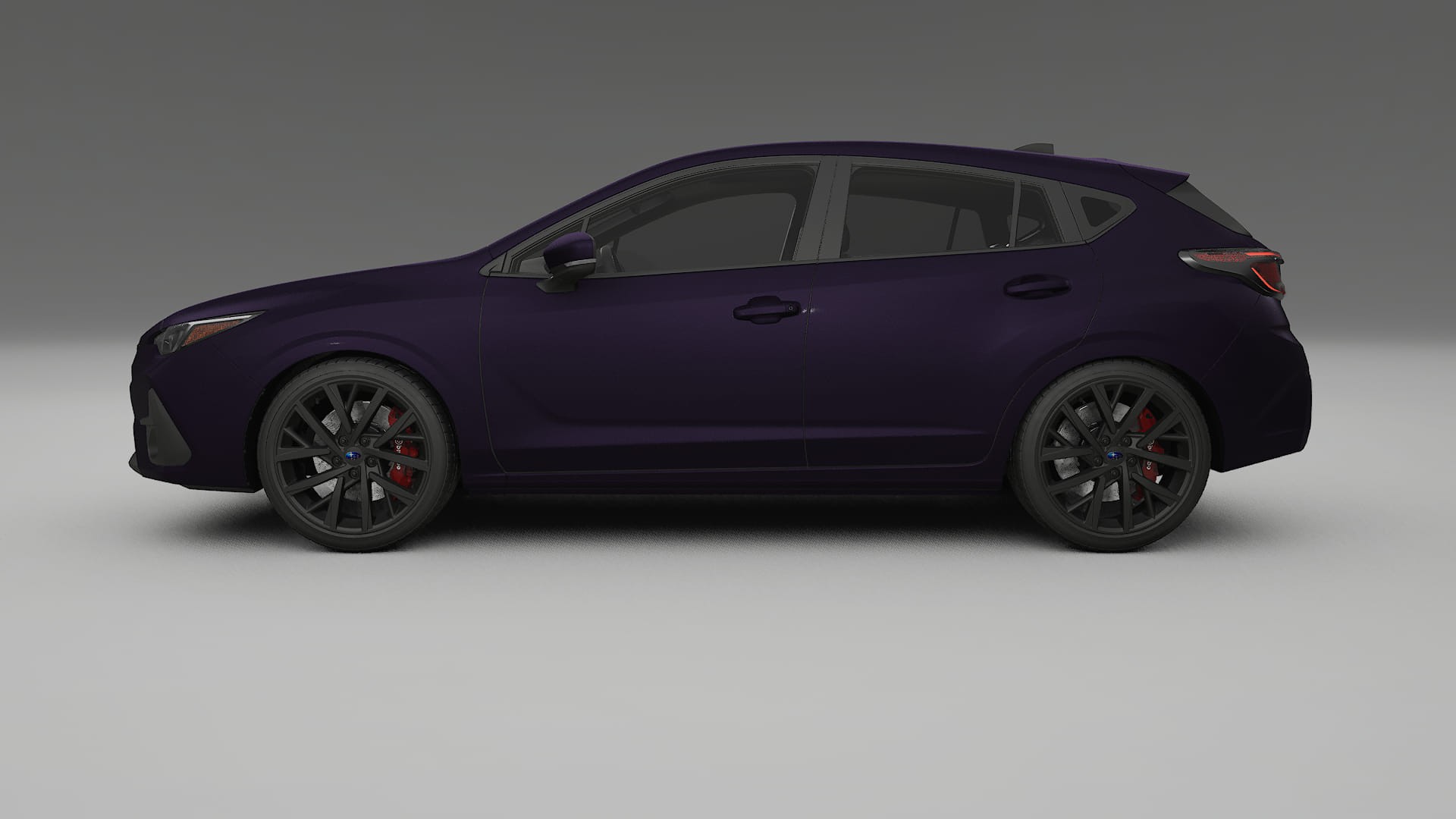 Subaru Impreza GU Film de Protecție pentru Vopsea TPU | VIOLET PPF cu Schimbare de Culoare – Kit Complet Predecupat