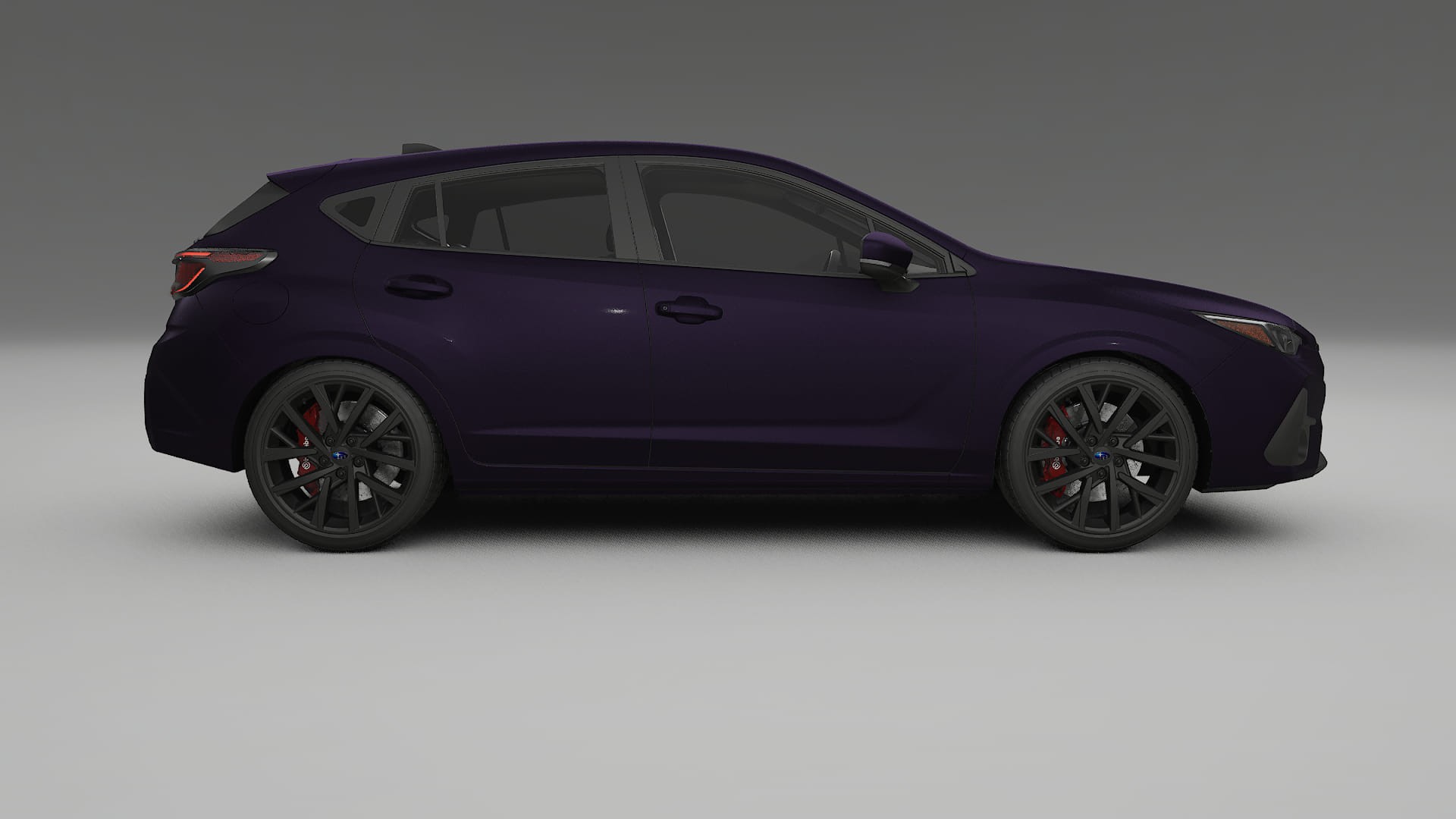 Subaru Impreza GU Film de Protecție pentru Vopsea TPU | VIOLET PPF cu Schimbare de Culoare – Kit Complet Predecupat