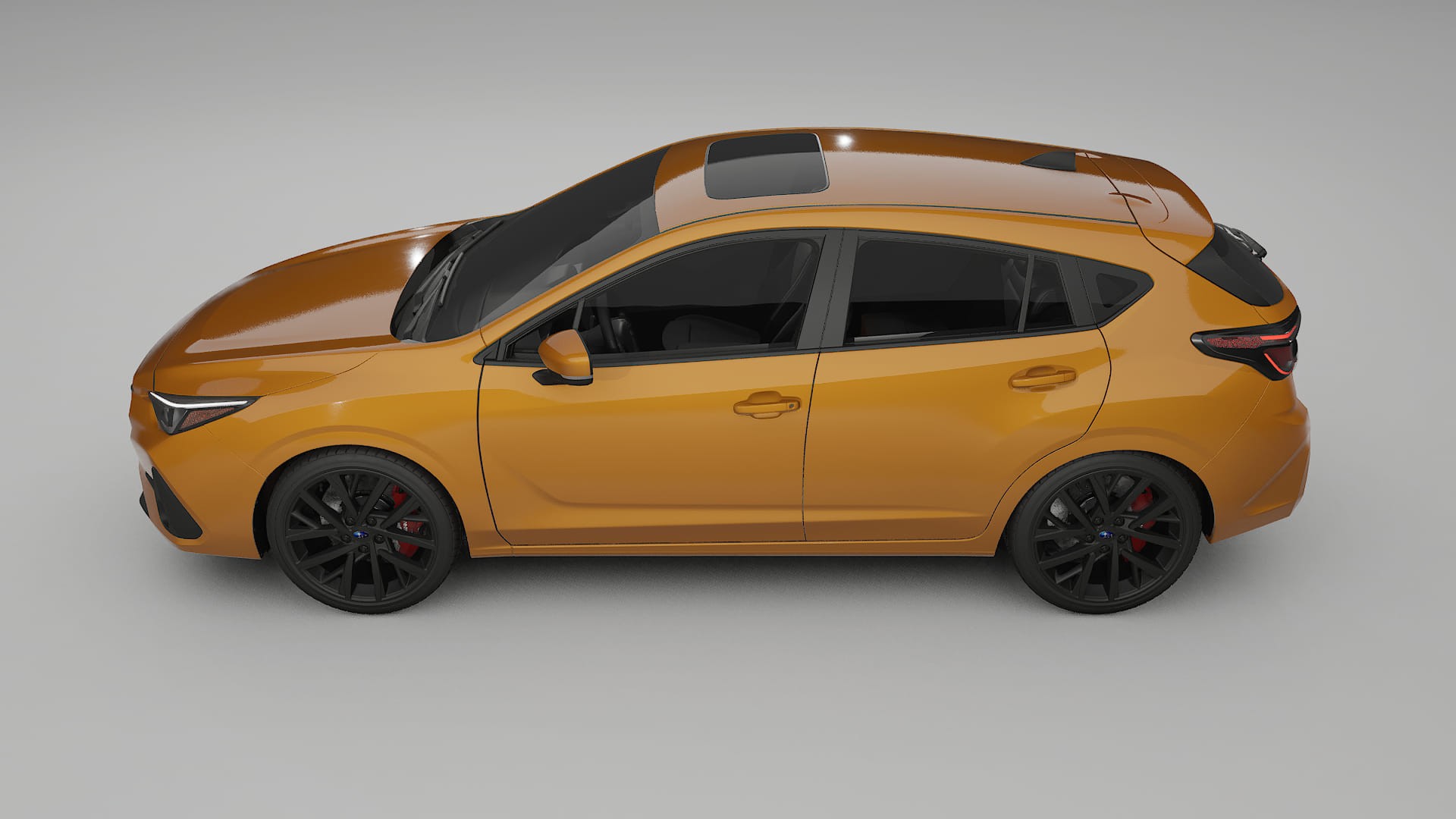 Subaru Impreza GU Film de Protecție pentru Vopsea TPU | DAISY PPF cu Schimbare de Culoare – Kit Complet Predecupat