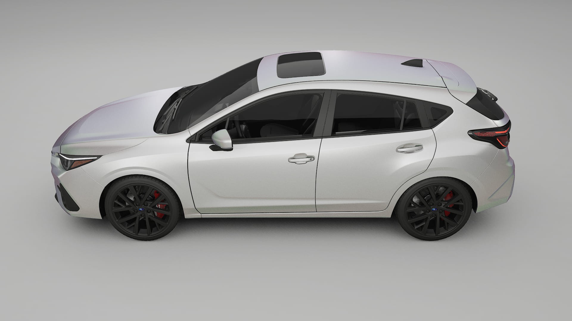 Subaru Impreza GU Film de Protecție pentru Vopsea TPU | NEBULA PPF cu Schimbare de Culoare – Kit Complet Predecupat