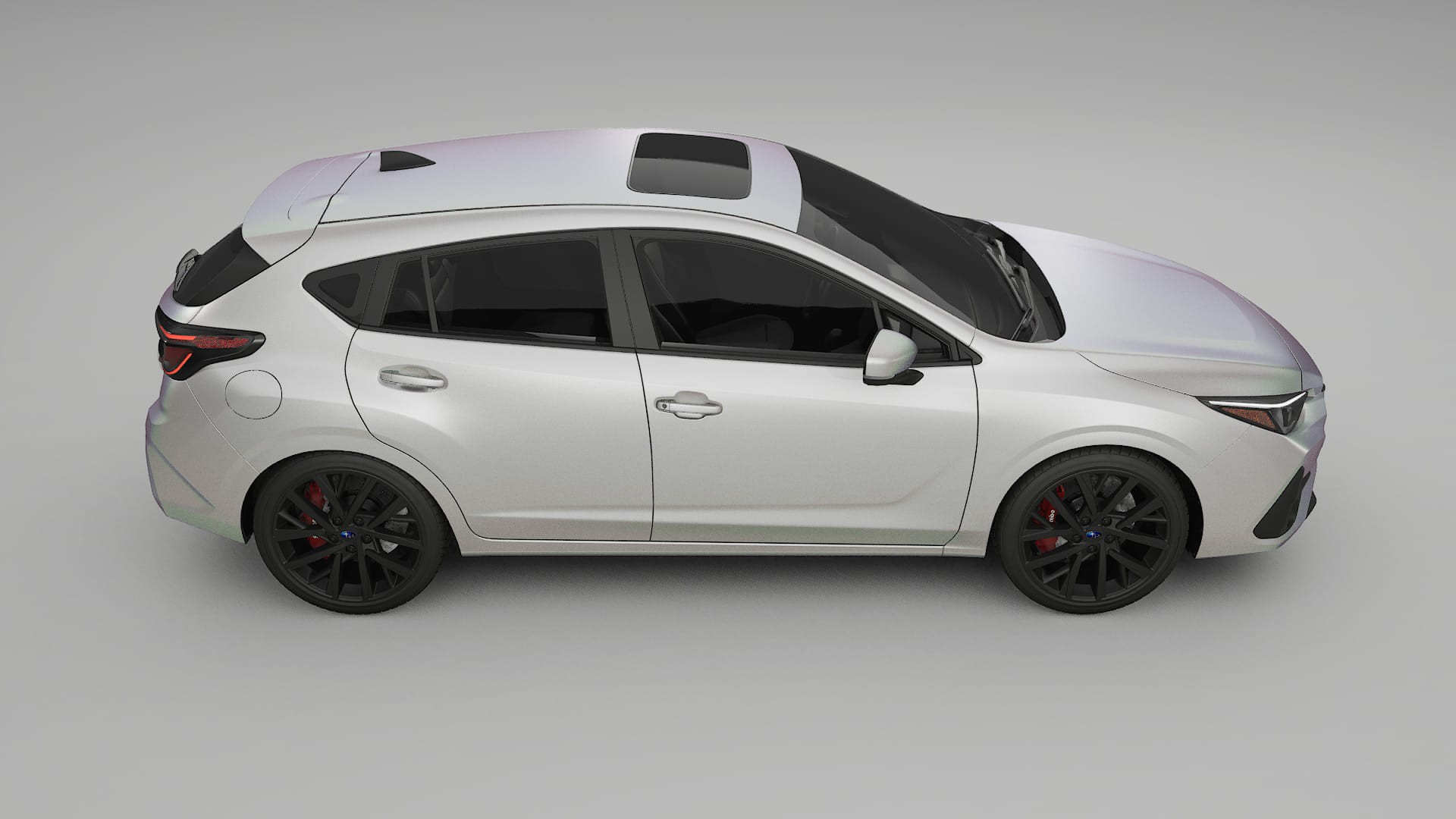 Subaru Impreza GU Film de Protecție pentru Vopsea TPU | NEBULA PPF cu Schimbare de Culoare – Kit Complet Predecupat