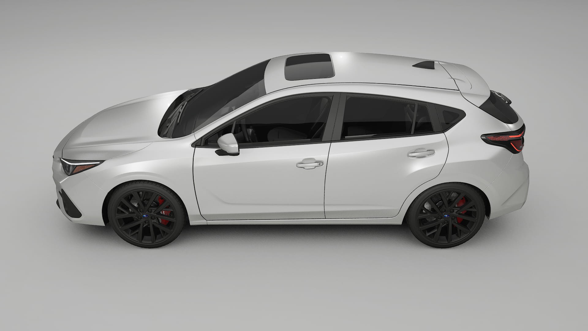 Subaru Impreza GU Film de Protecție pentru Vopsea TPU | OPAL PPF cu Schimbare de Culoare – Kit Complet Predecupat